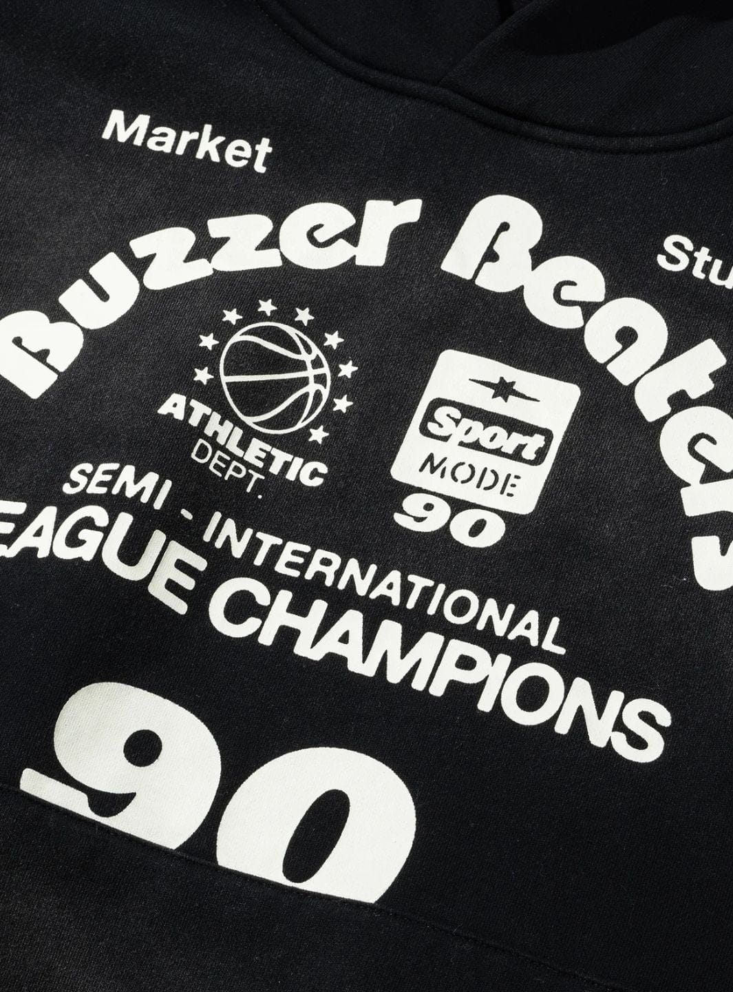 Market Studios Buzzer Beaters Hoodie Black