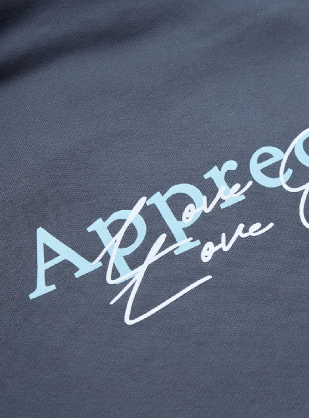 Appreciate Hoodie Asphalt Grey