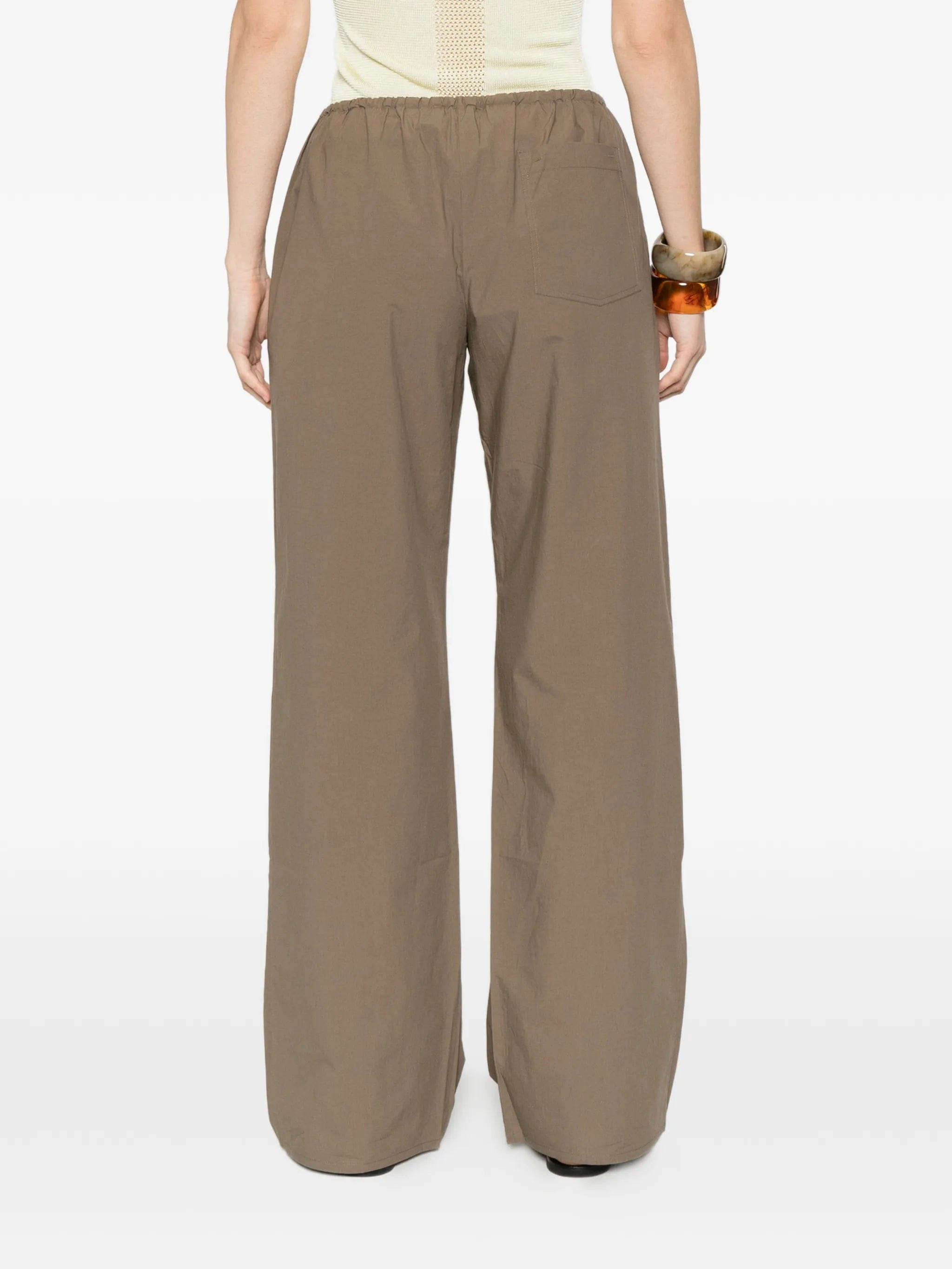 Matteau Drawcord straight - leg trousers
