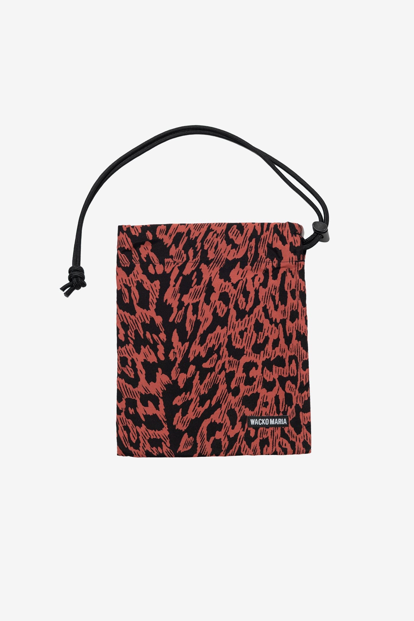 WACKO MARIA LEOPARD SHOULDER POUCH