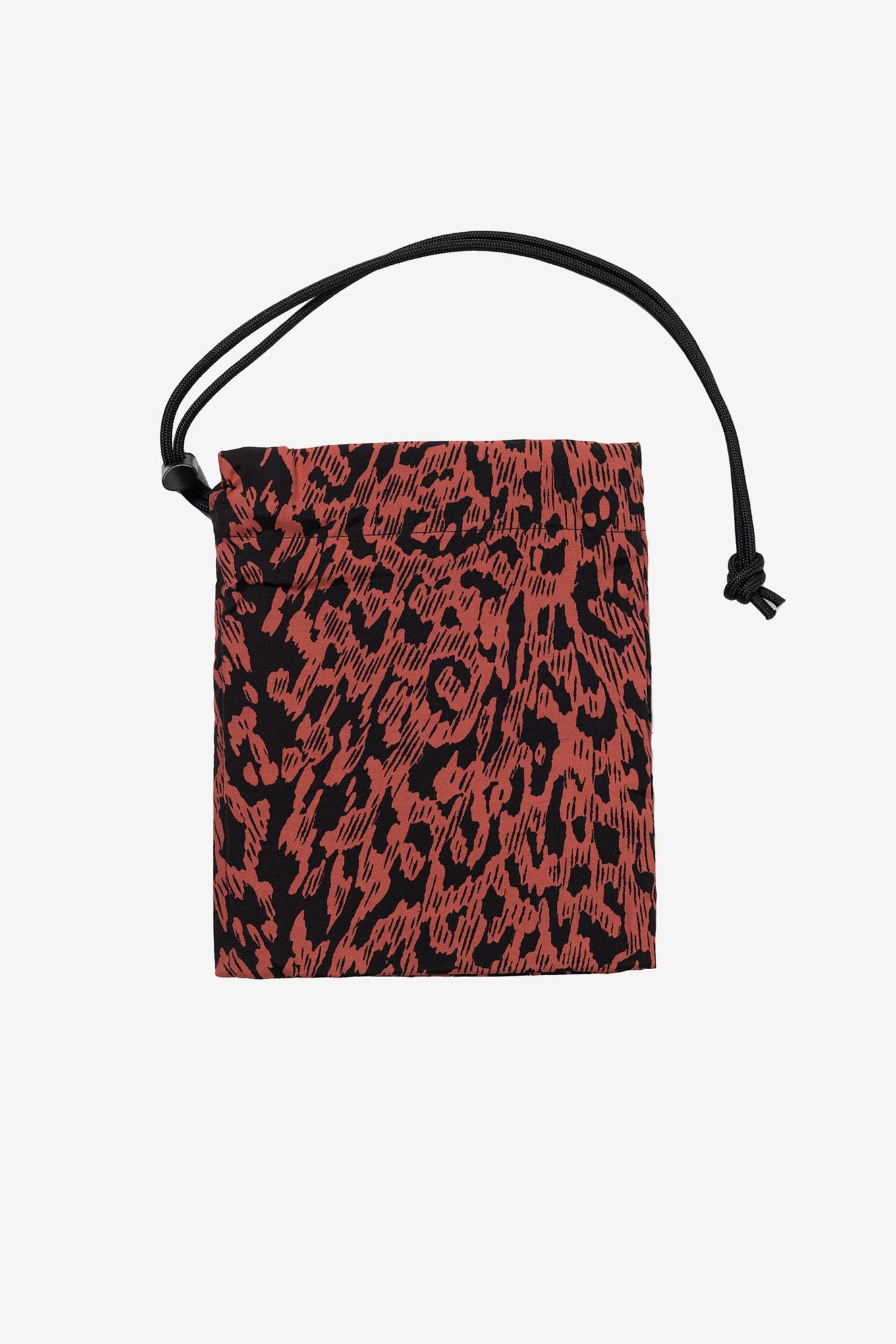 WACKO MARIA LEOPARD SHOULDER POUCH