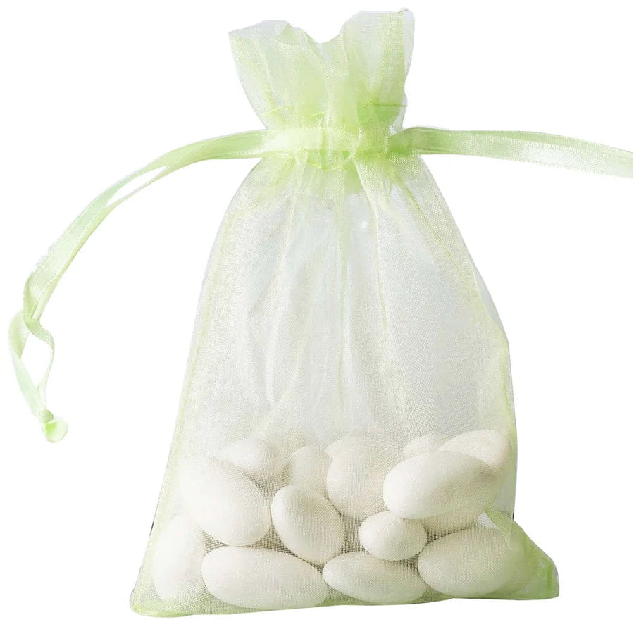 MINT 10 Pack 4"x6" Mint Organza Drawstring Wedding Party Favor Gift Bags