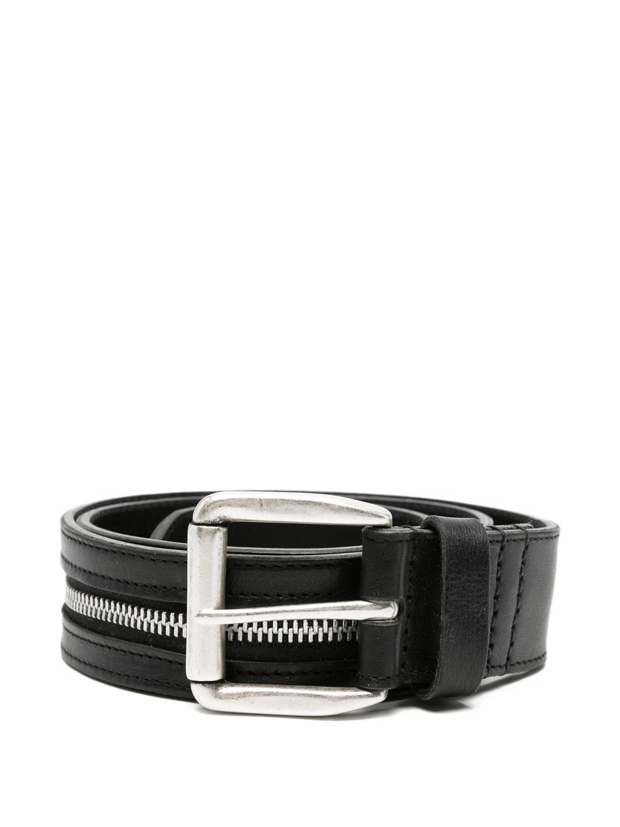 OUR Legacy zipped leather belt