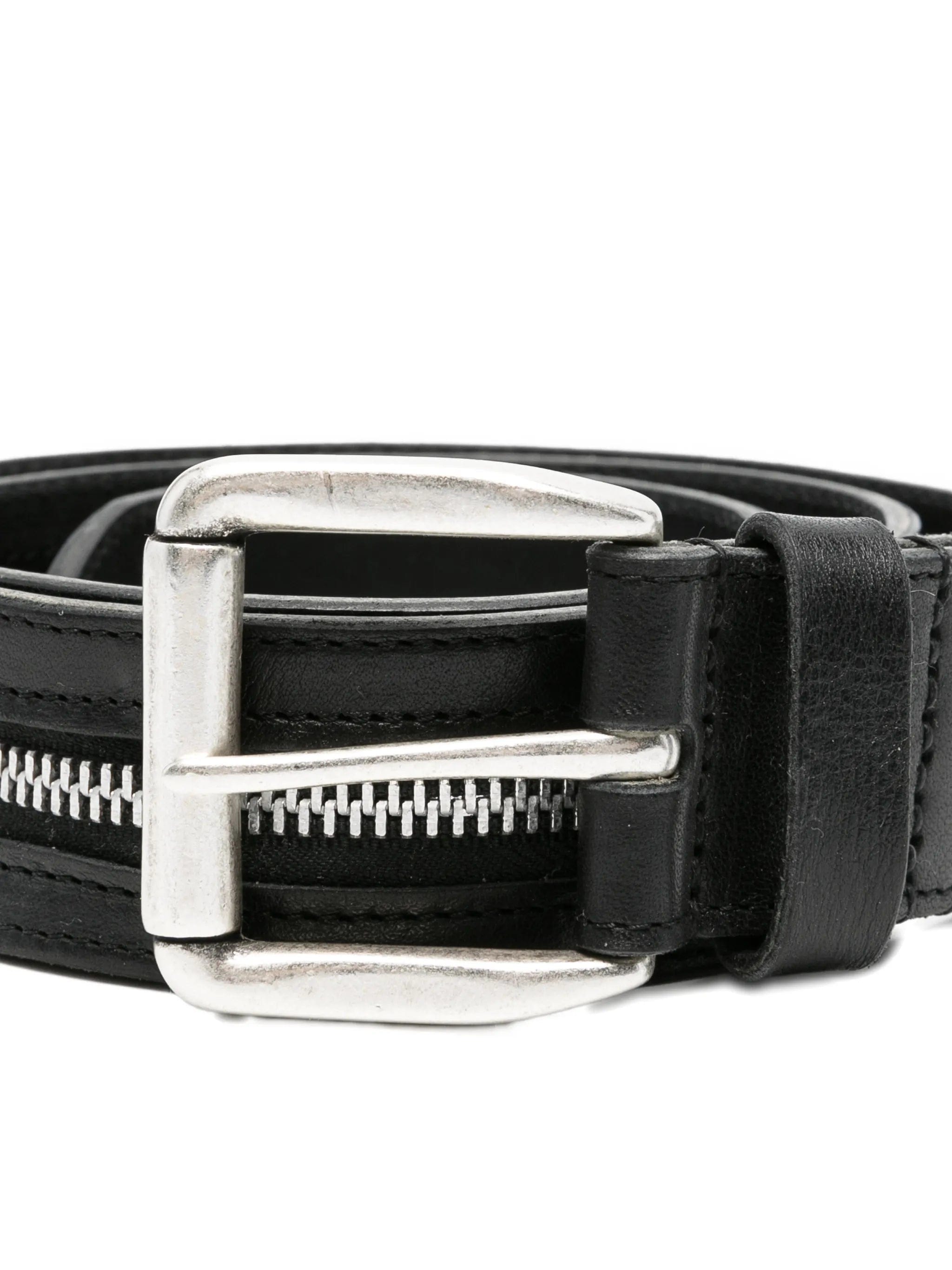OUR Legacy zipped leather belt