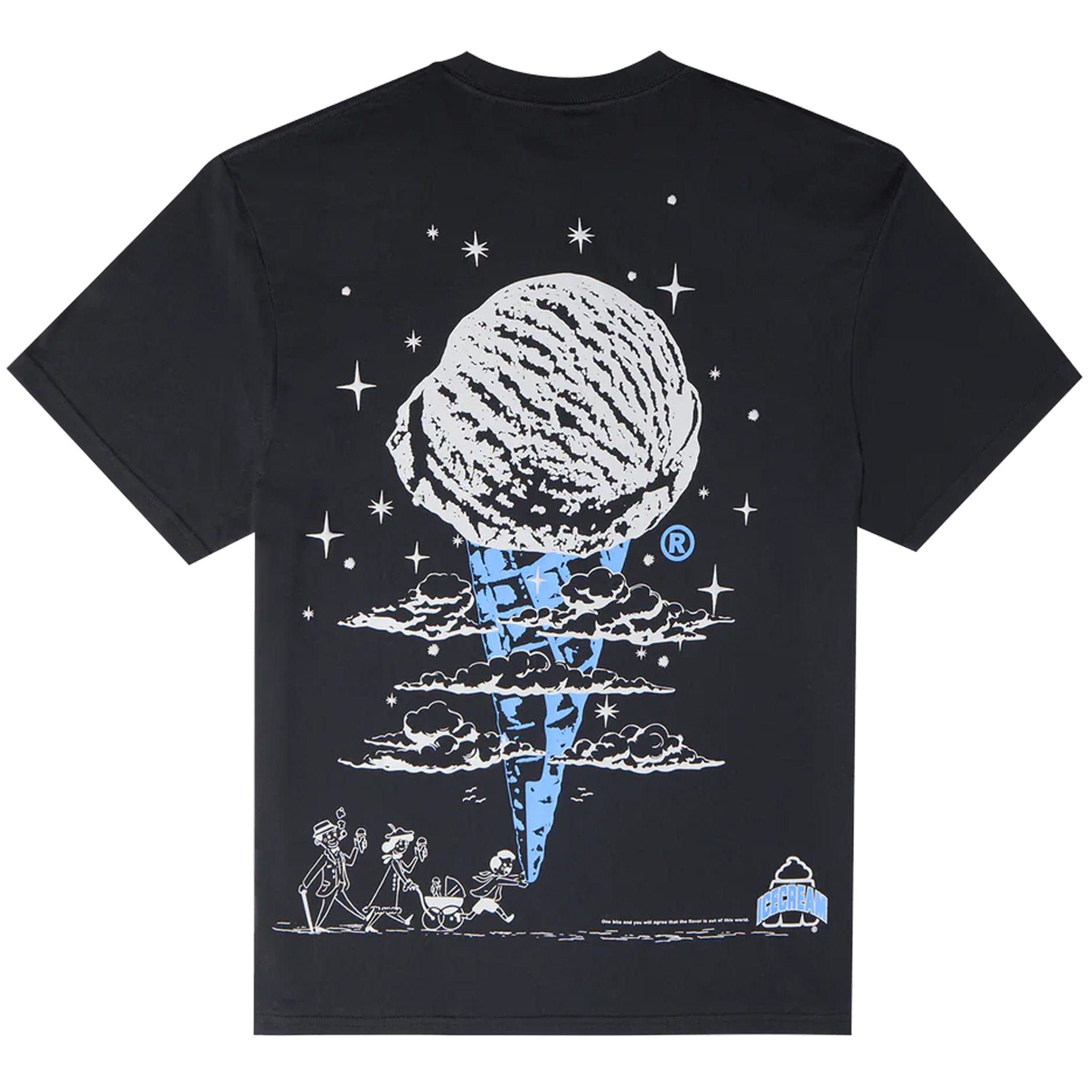 Icecream Out Of This World S/S T-Shirt Oversized (SHALE)