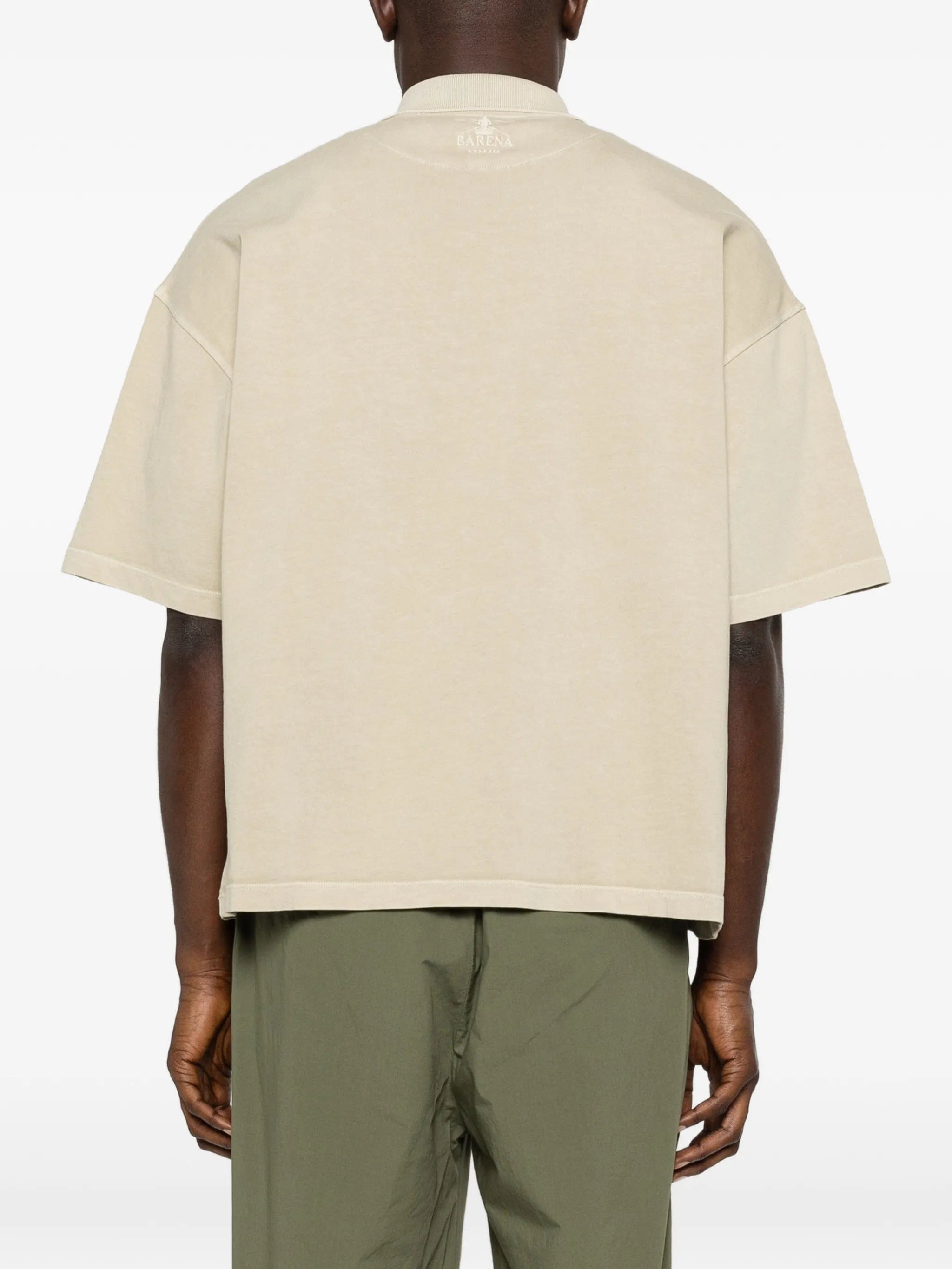 Barena buttoned short - sleeve polo shirt