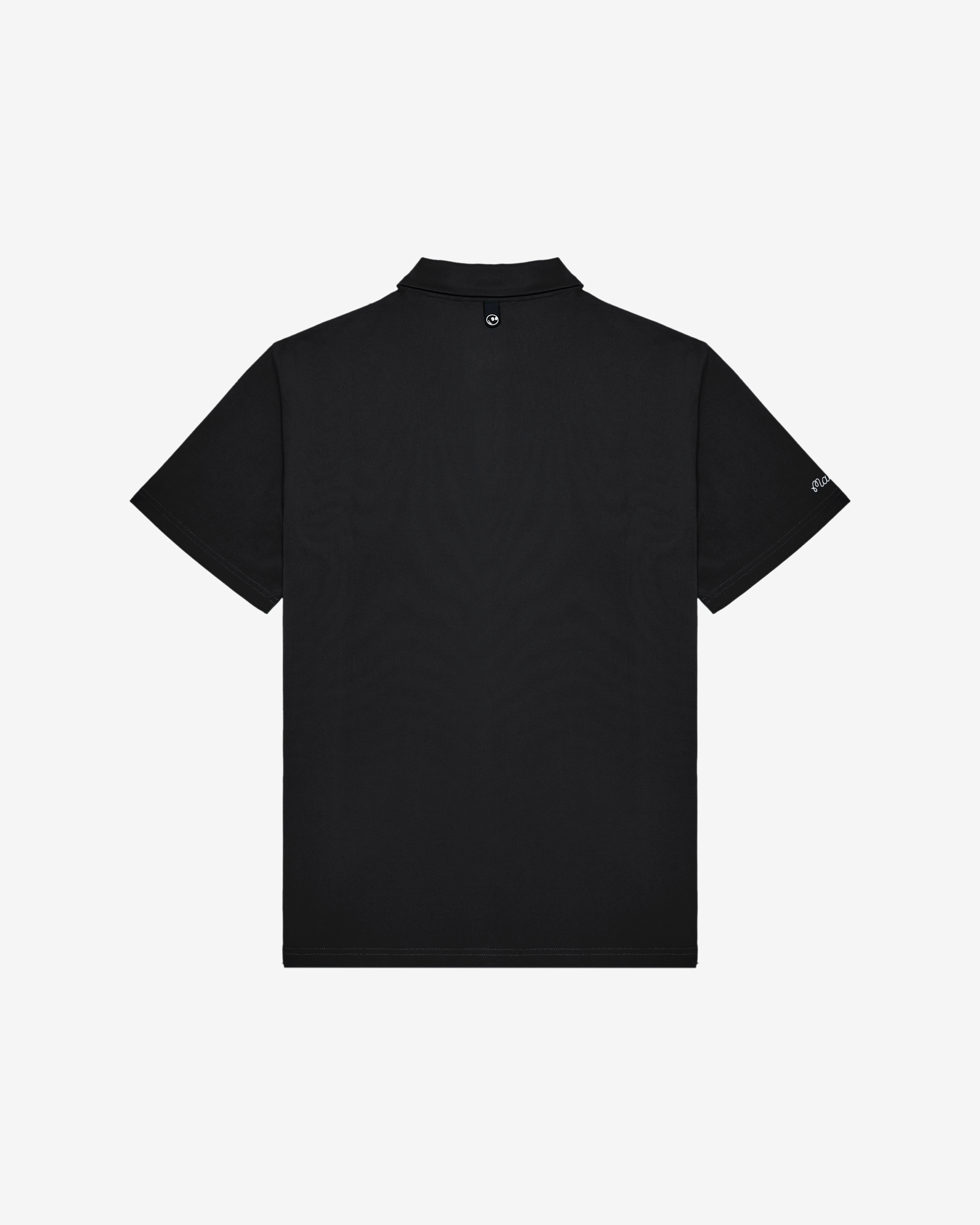 Malbon Golf Fairway Baldwin Polo – Black