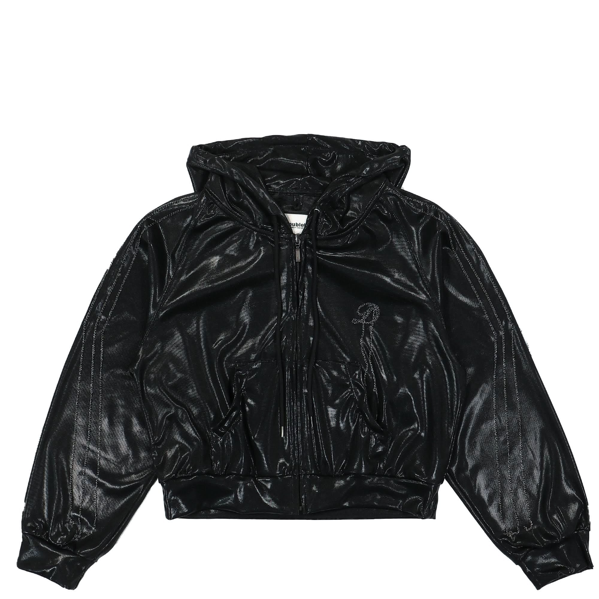 Doublet Foil Jersey Track Hoodie