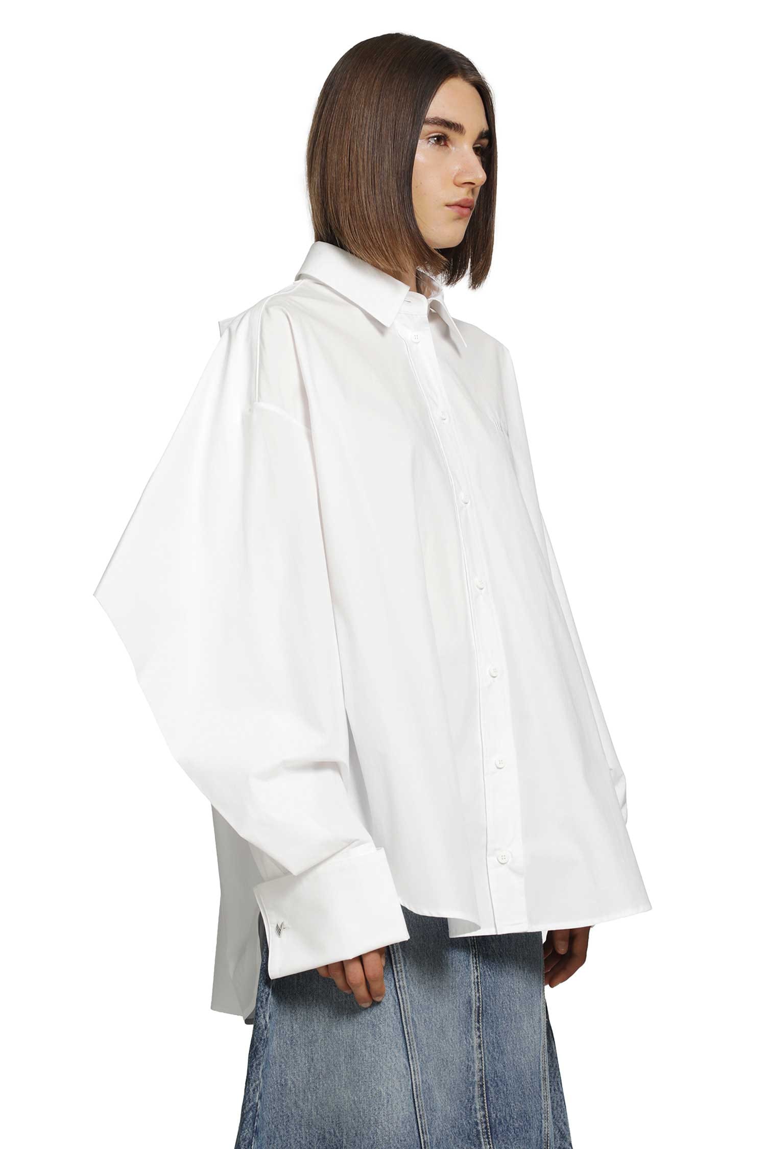 THE Attico Cotton Poplin Shirt