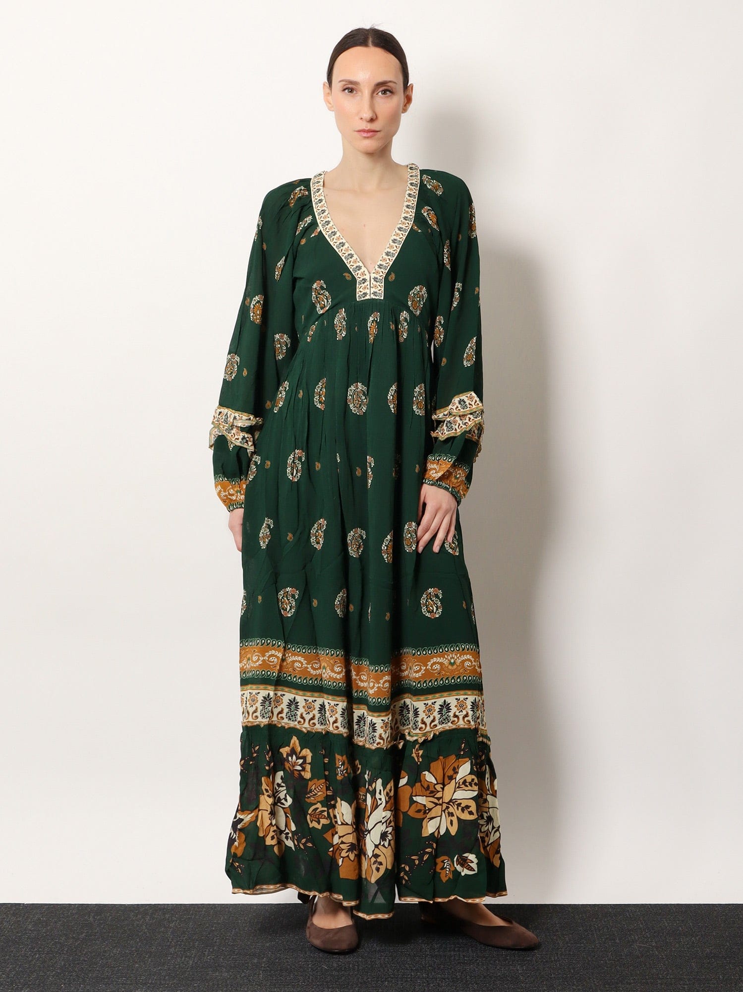 FARM RIO Ayla Maxi Dress
