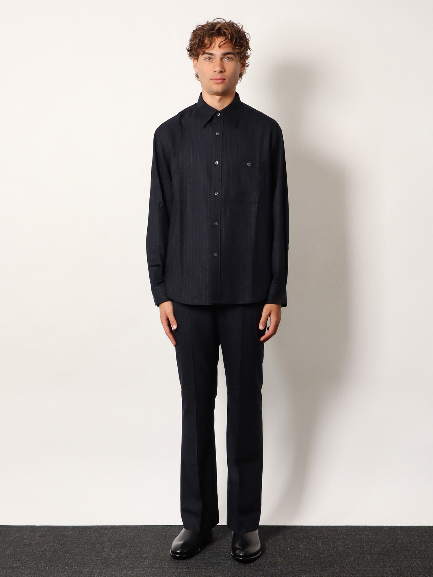 Tonywack Wool blend Unisex striped shirt