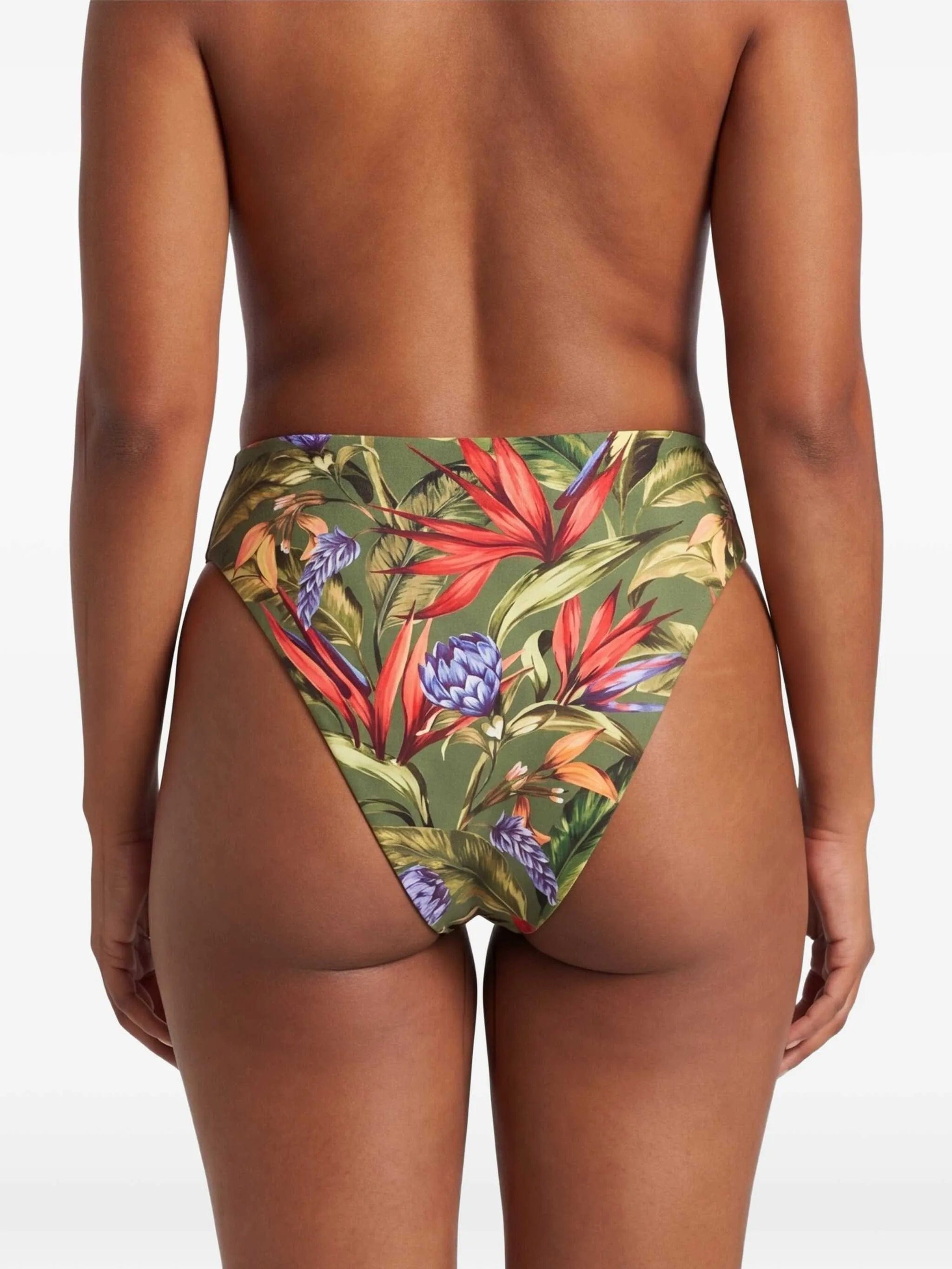 FARM Rio Strilitzia floral - print bikini bottoms
