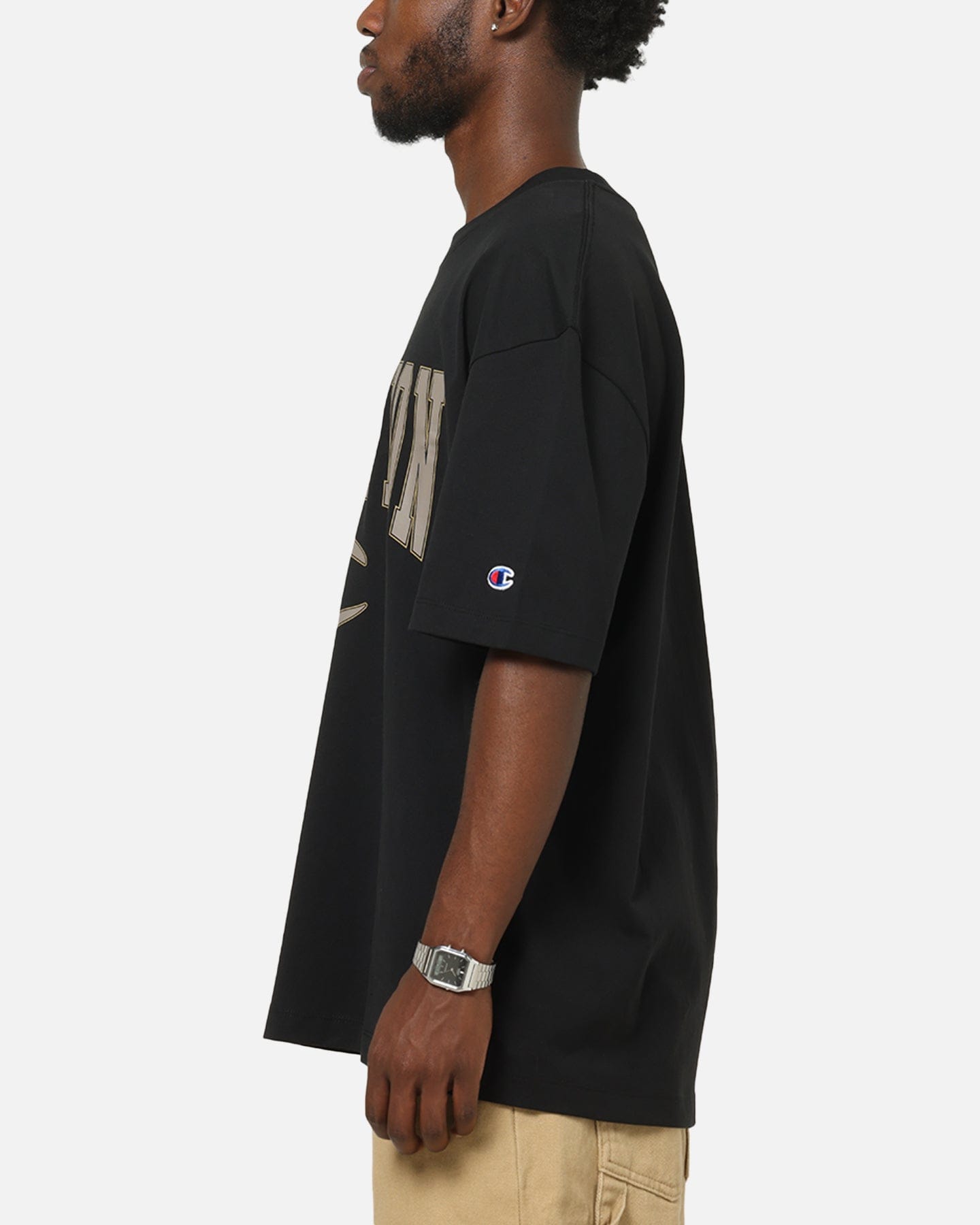 Champion CH Crew Athletic T - Shirt Black
