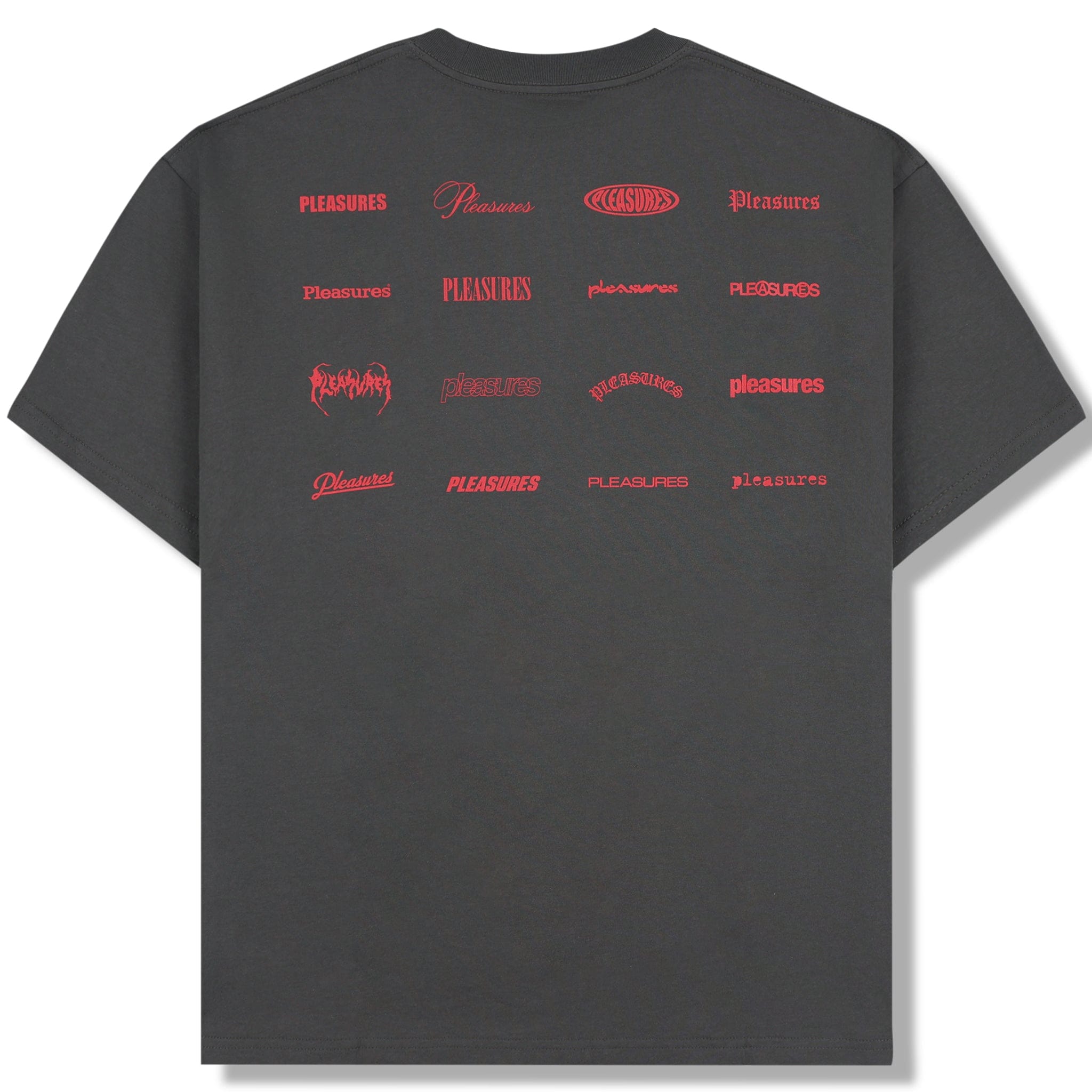 Pleasures WORDMARK T-Shirt (Charcoal)