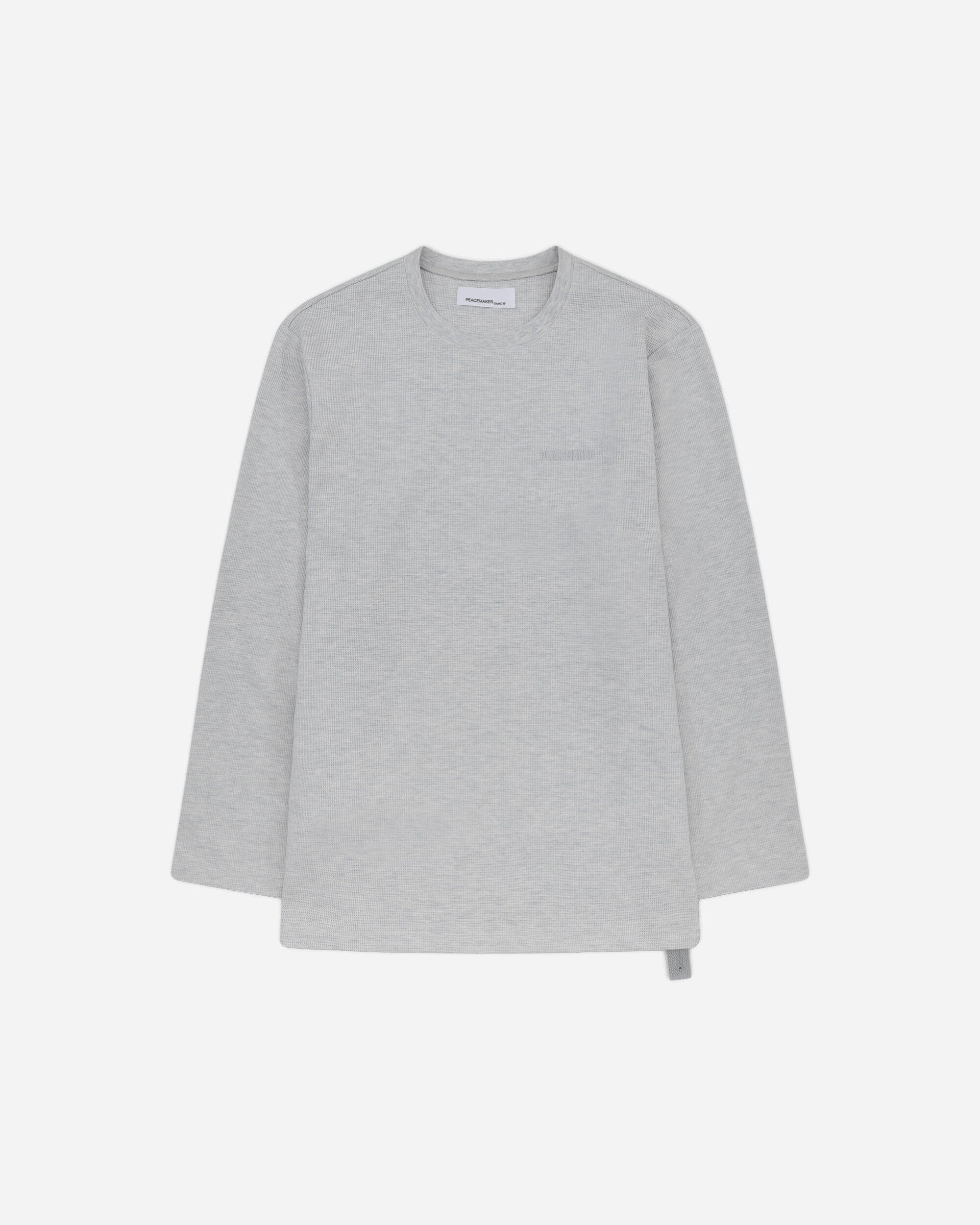 OAMC Peacemaker Men's Waffle Longsleeve Top Grey