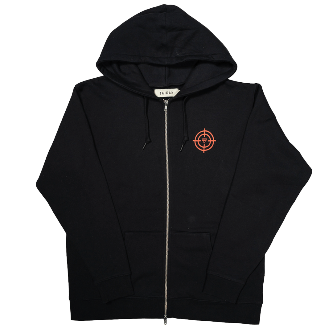 NRML RIDEAU RAT FULL - ZIP HOODIE BLACK