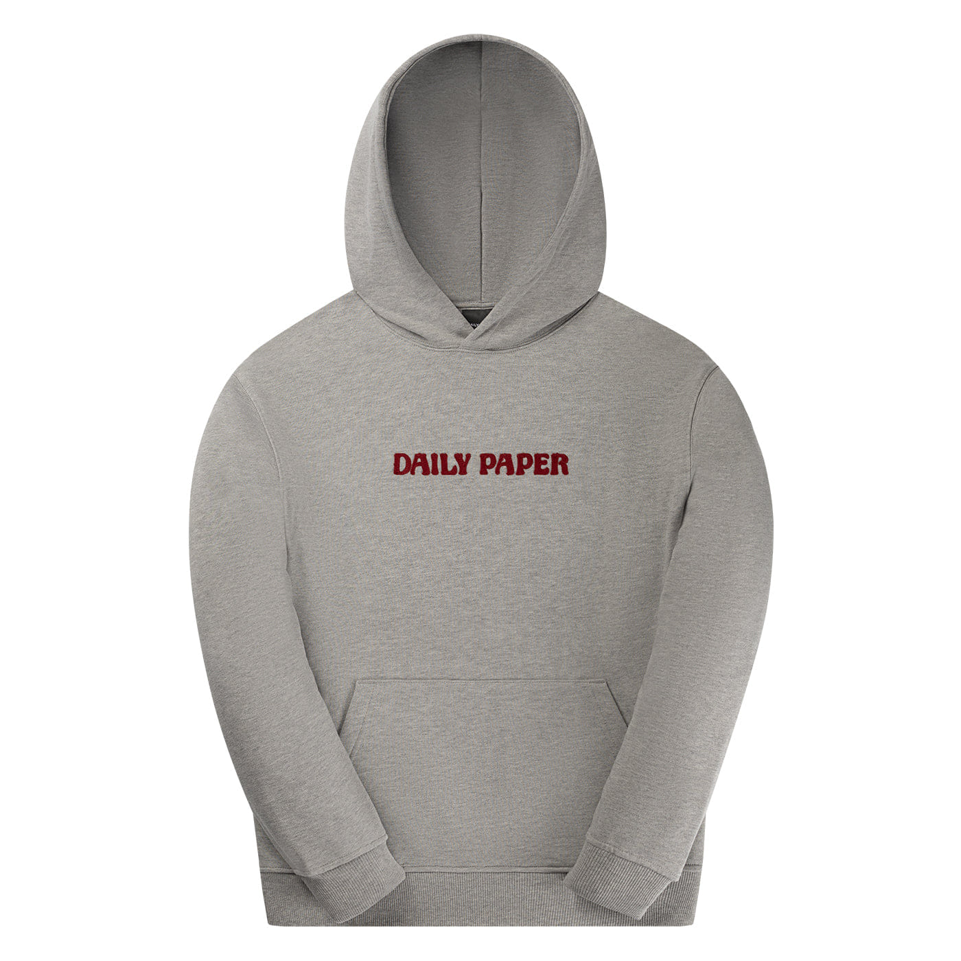 Daily Paper Grey Chain Stitch Oversized Hoodie