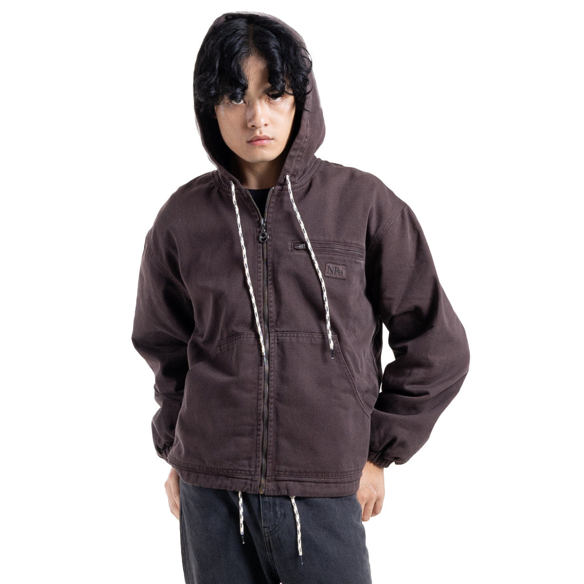 NO Problemo Workwear Jacket Brown
