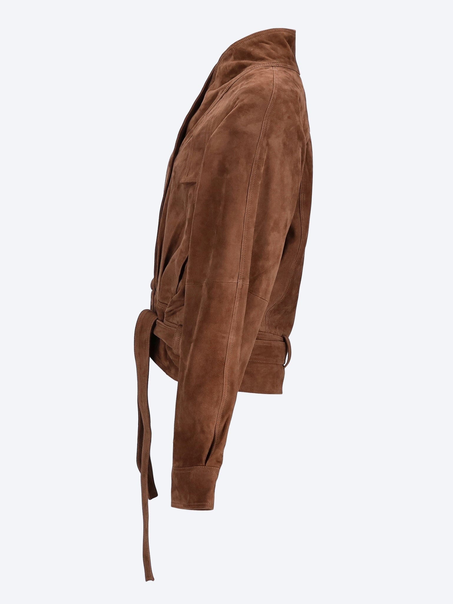 Rotate Suede bomber jacket