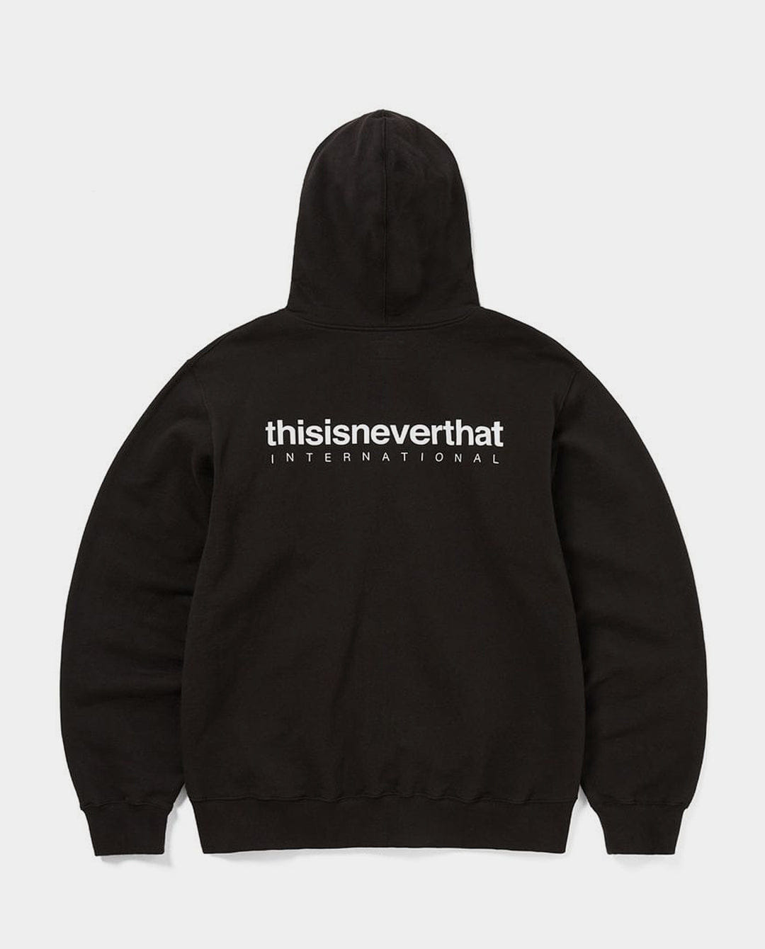 Thisisneverthat - Intl. Logo Zip - Hoodie - Off Black