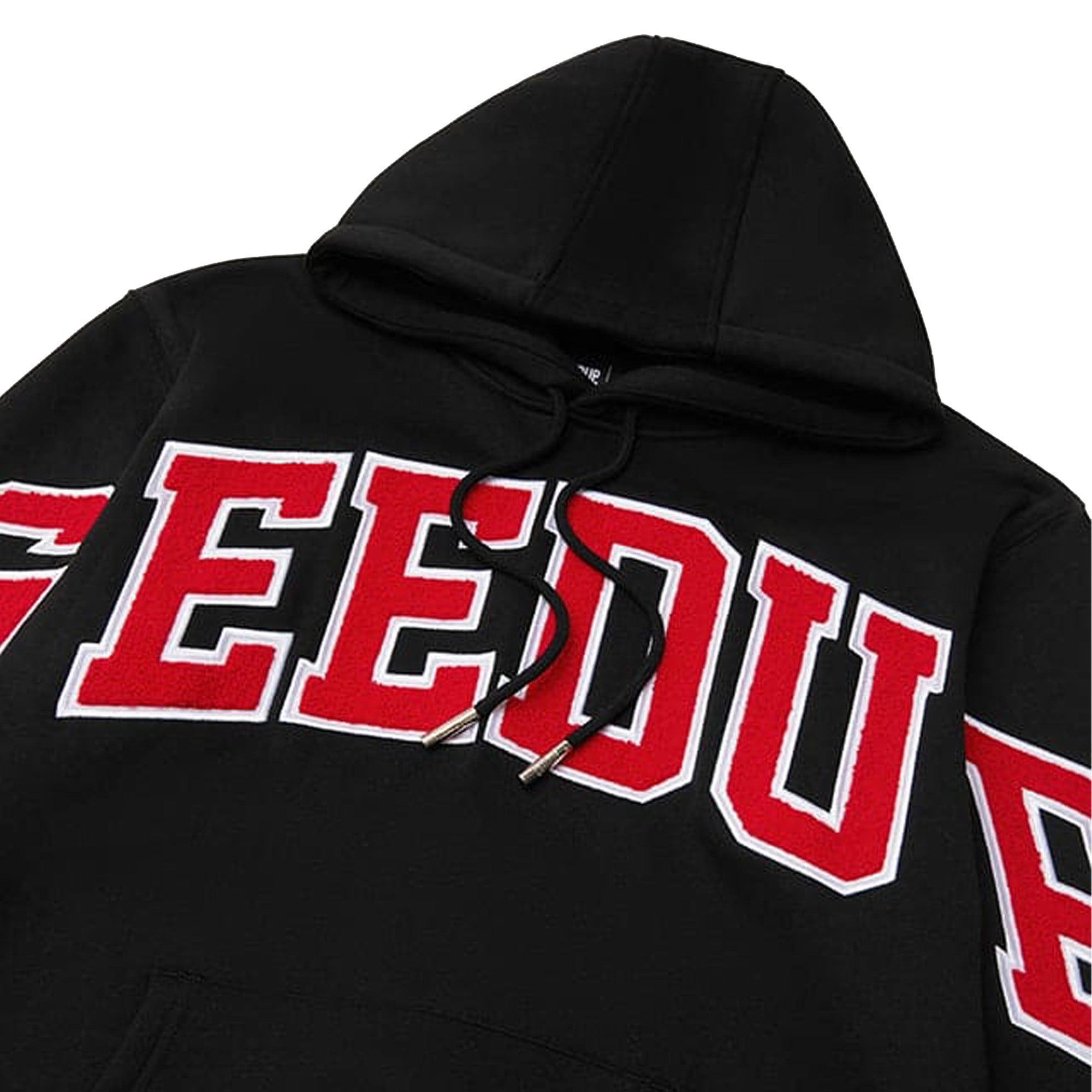 Geedup Team Logo Hoodie Black / White / Red (2025)