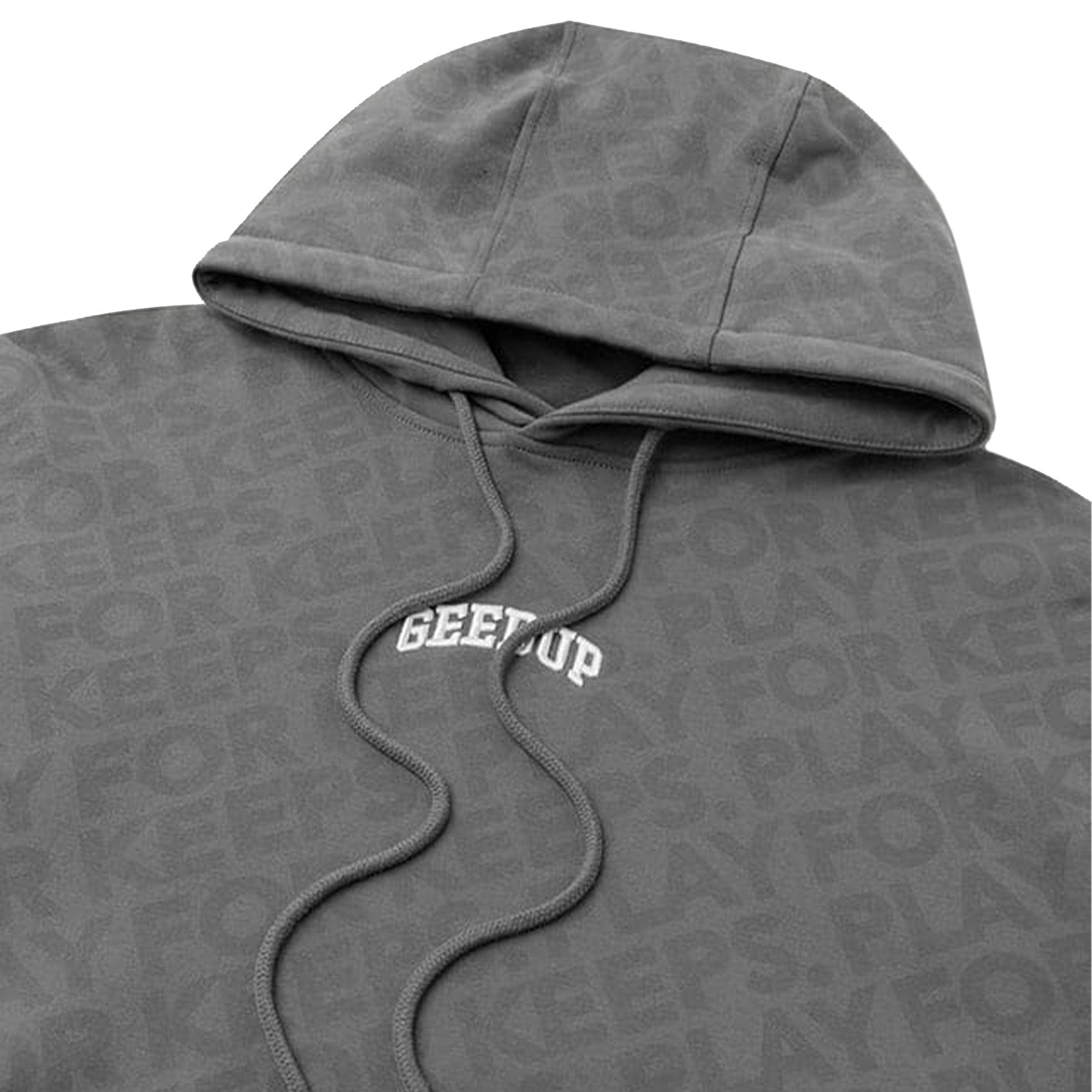 Geedup Micro Team Logo Hoodie Grey (2024)