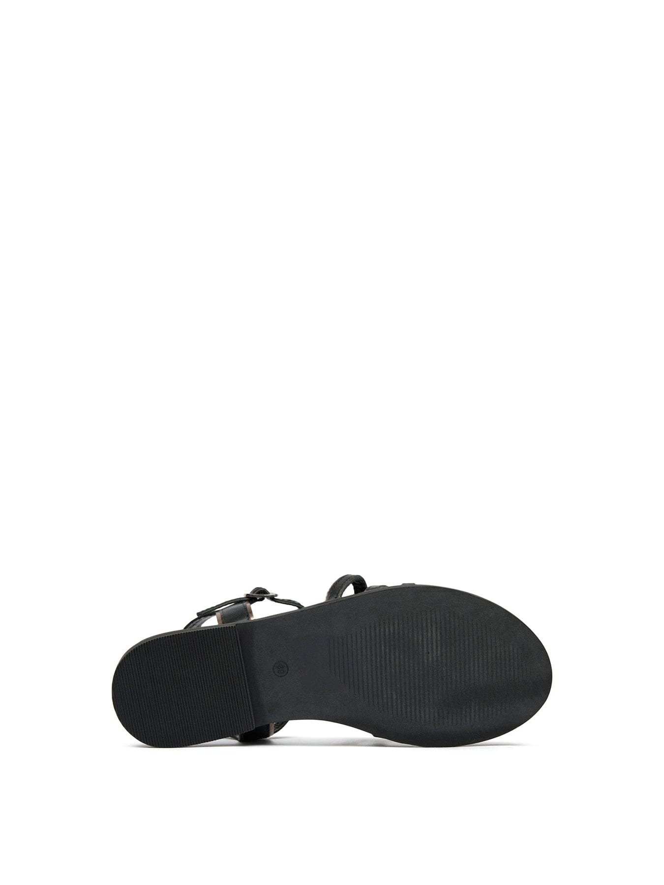 Sole Demi Gladiator Leather Sandals Black