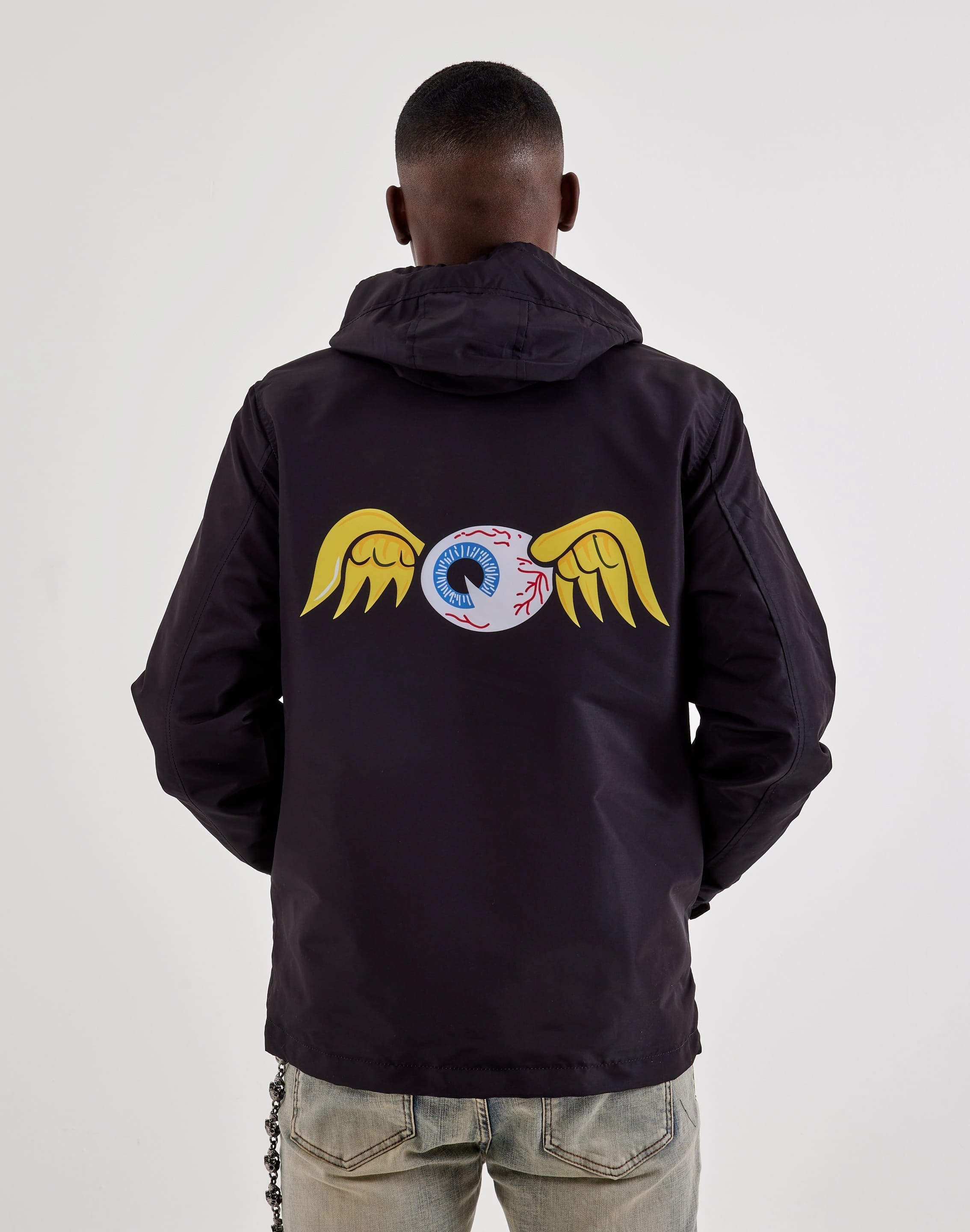 Von Dutch Hooded Windbreaker Jacket