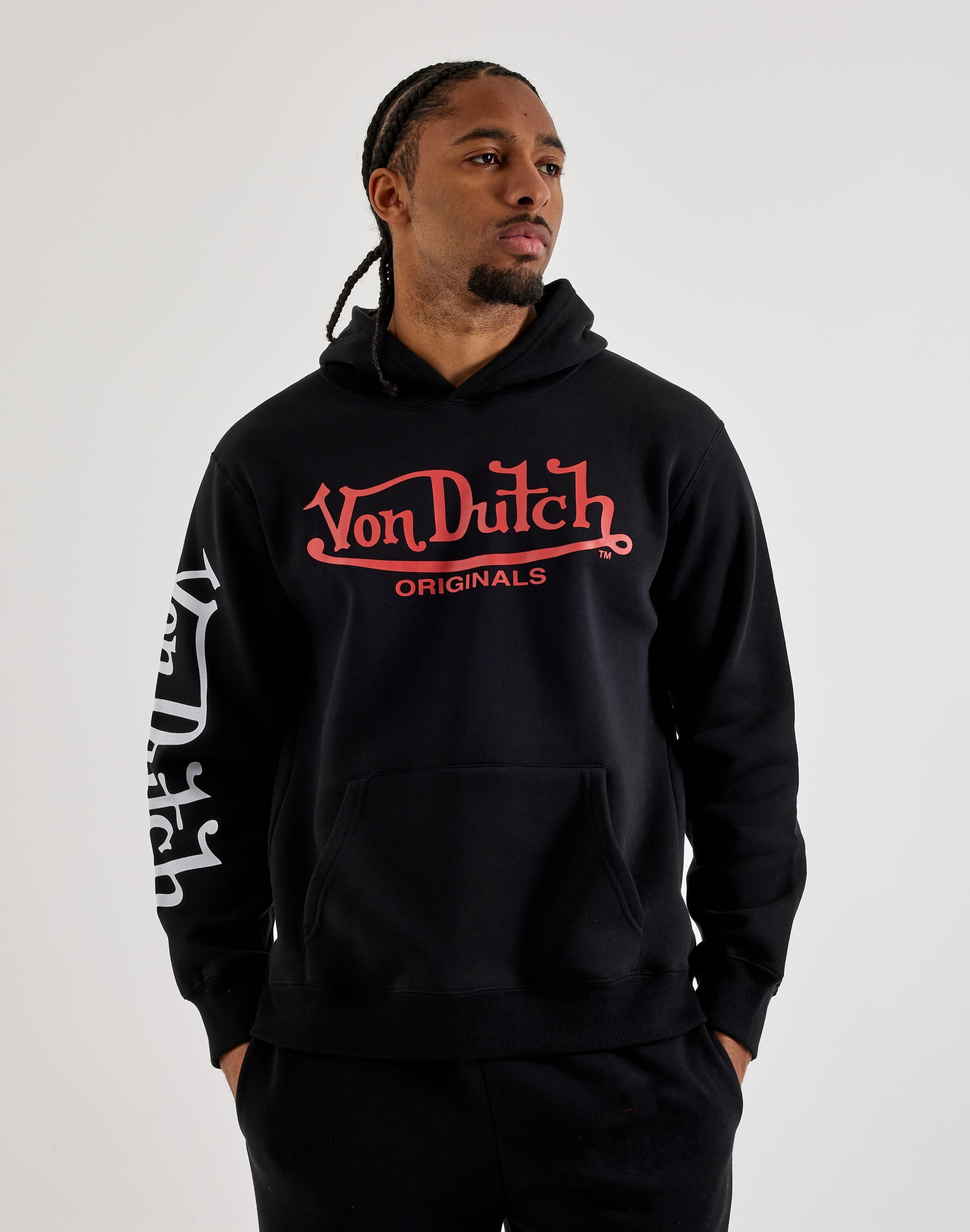 Von Dutch Originals Flying Eye Pullover Fleece Hoodie