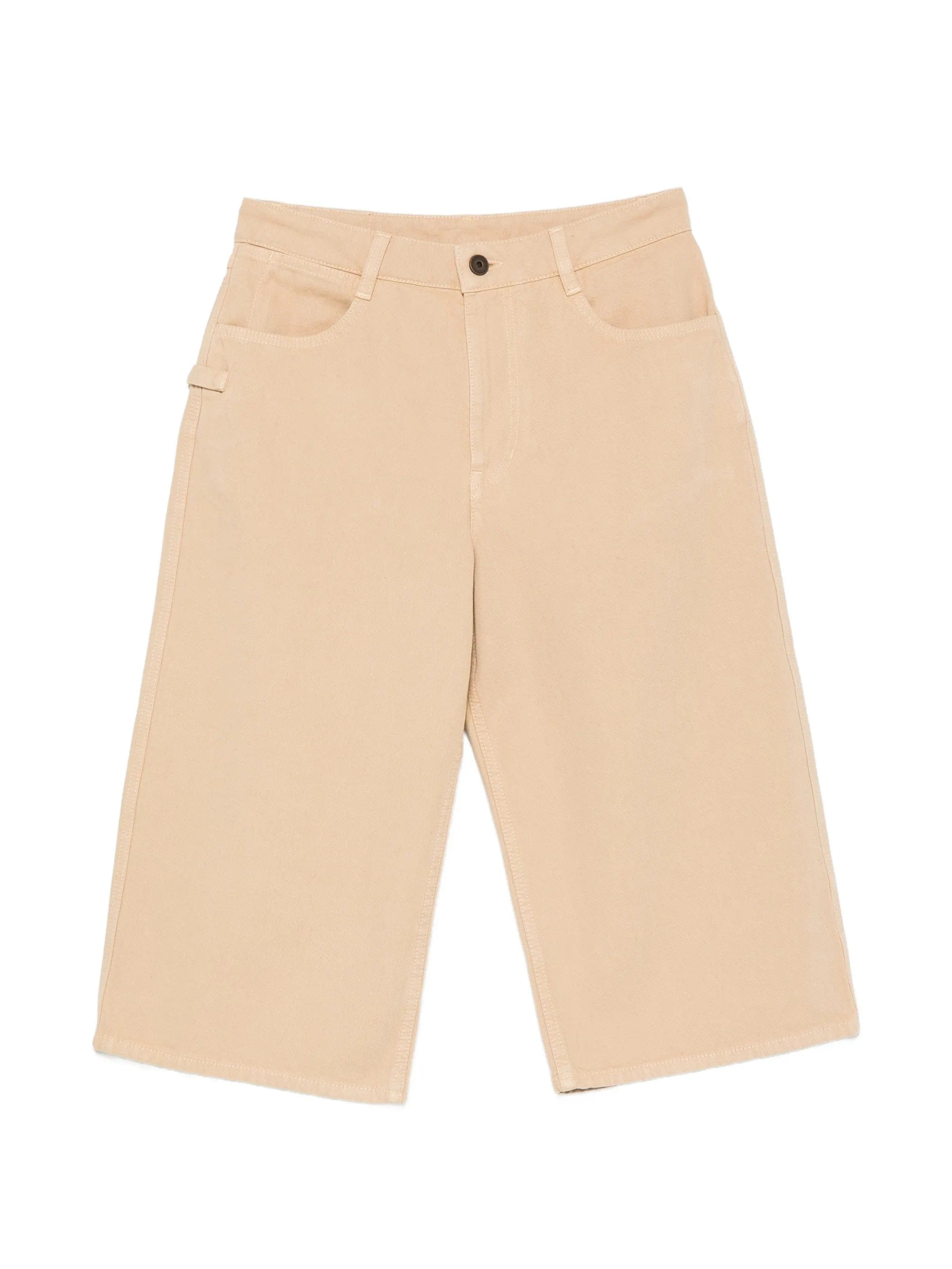 Lemaire wide - leg denim shorts