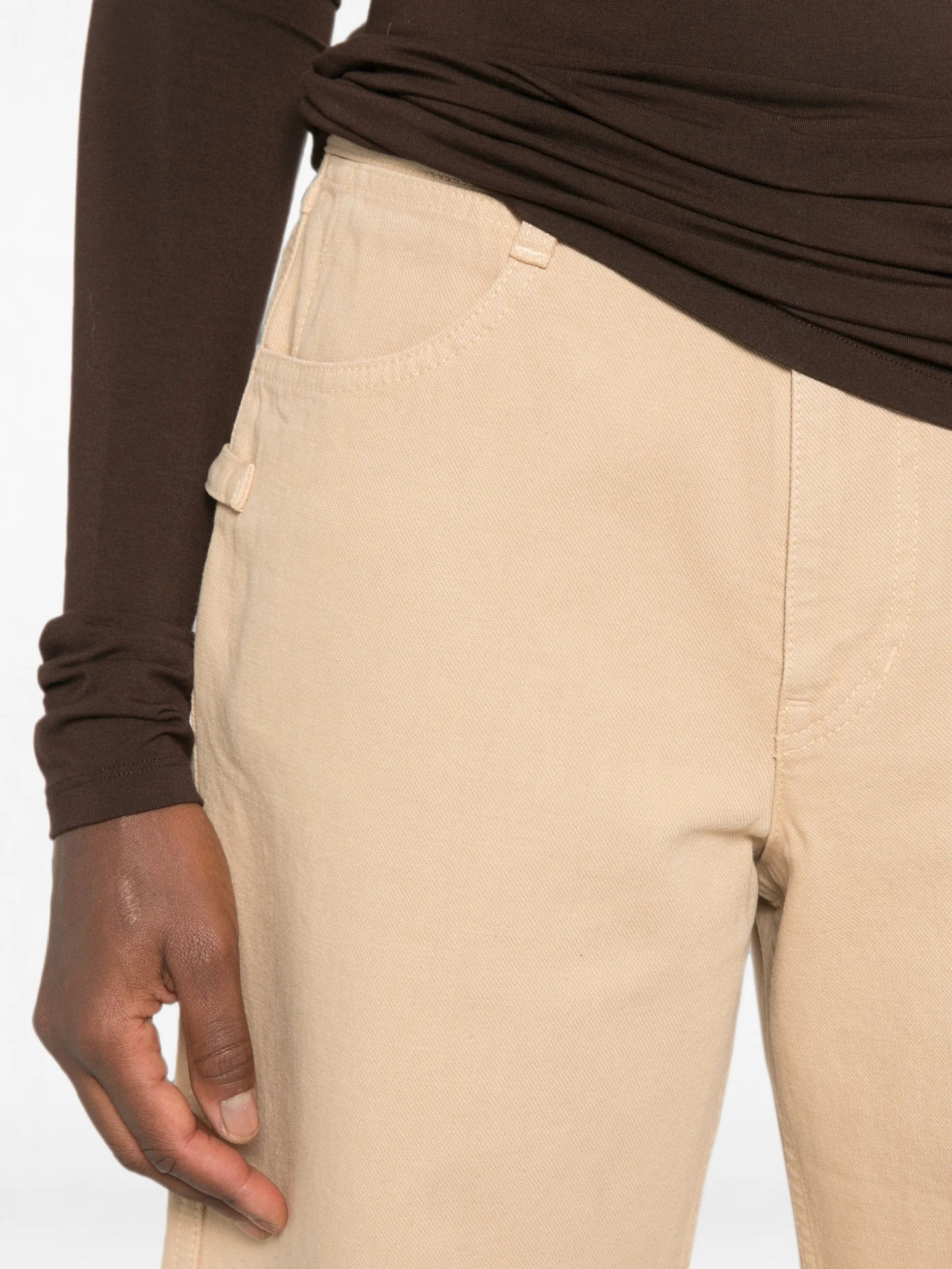 Lemaire wide - leg denim shorts