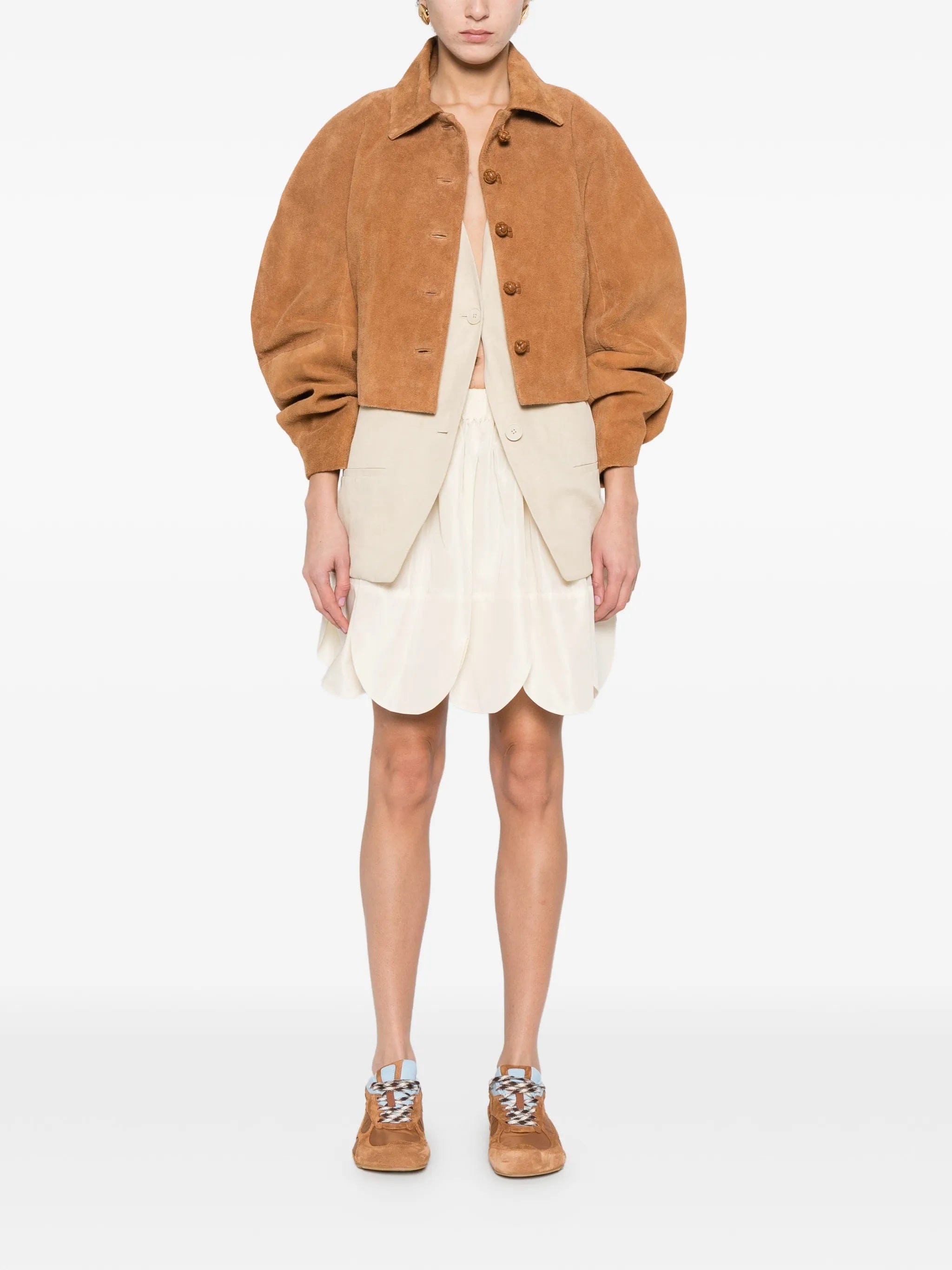 Simone Rocha petal - hem mini skirt