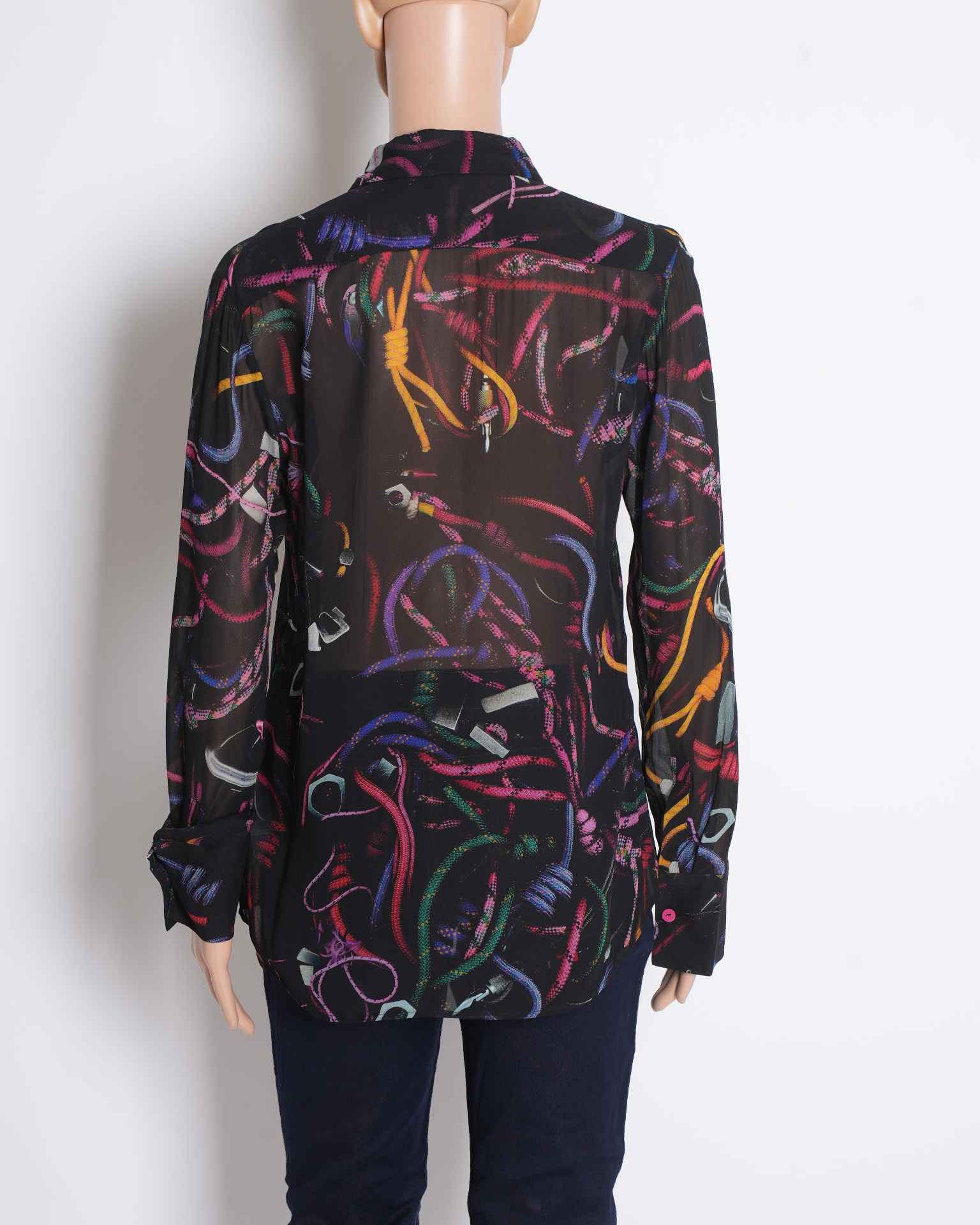 Paul smith sheer printed shirt
