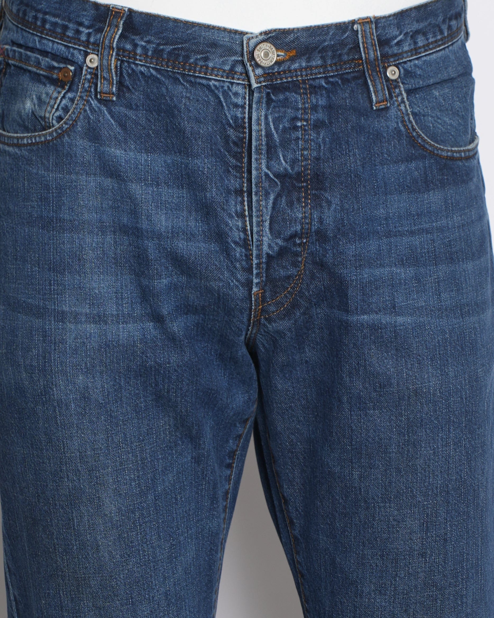Paul Smith Men's Classic Blue Denim Jeans