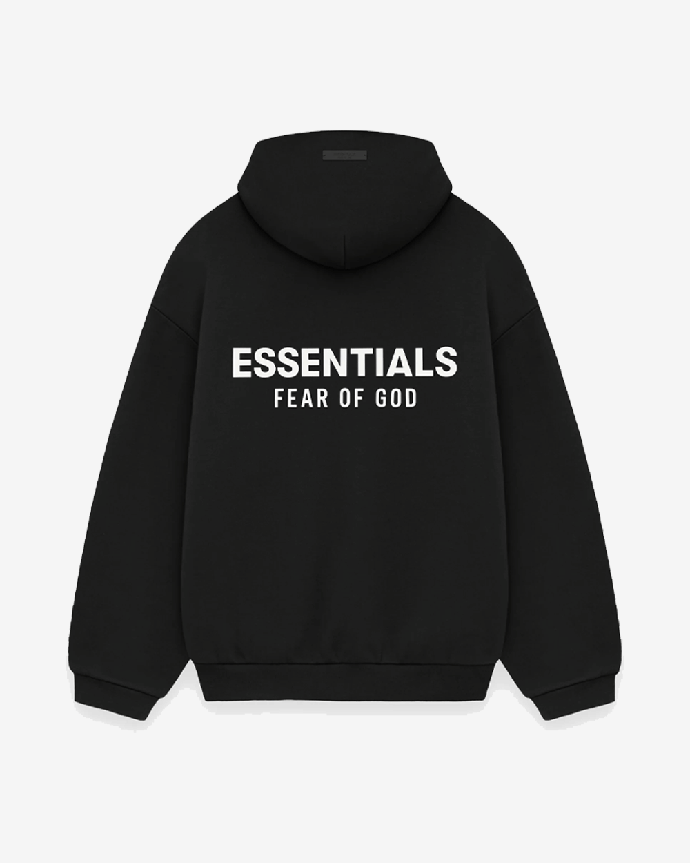 FOG ESSENTIALS HOLIDAY24 BLACK HOODIE
