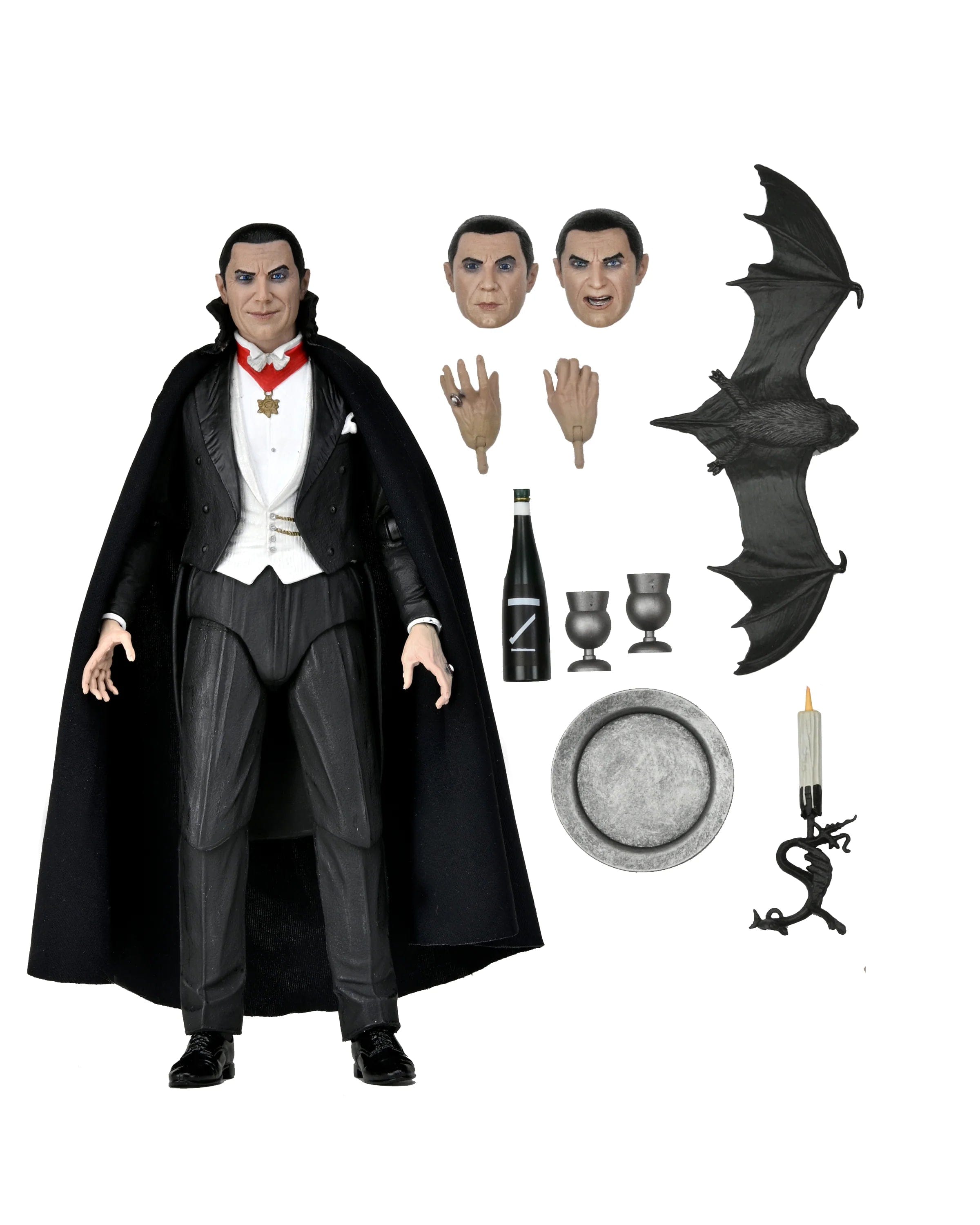 Action UNIVERSAL MONSTERS - ULTIMATE DRACULA (TRANSYLVANIA) 7" SCALE ACTION FIGURE