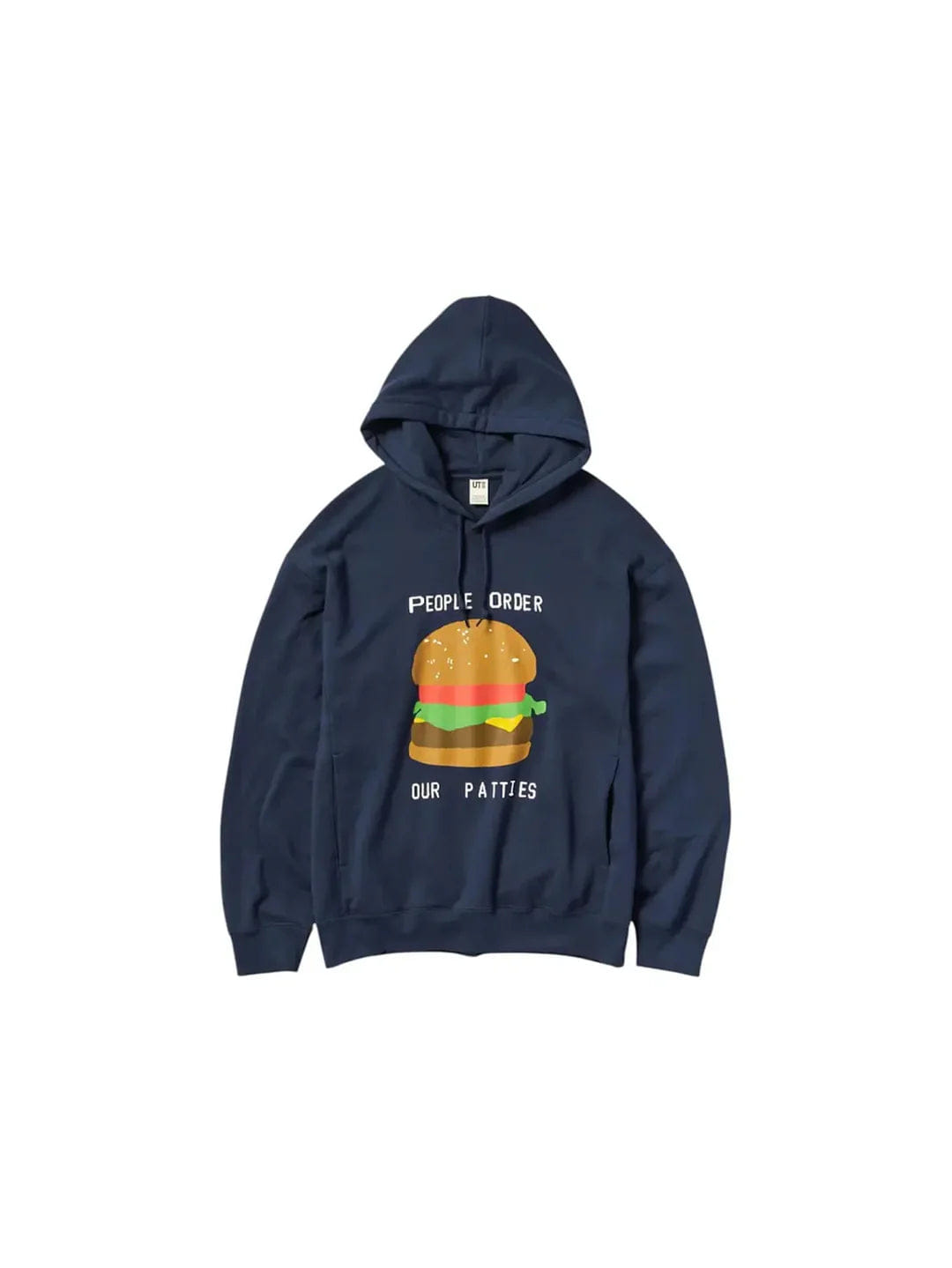 Uniqlo x CPFM Spongebob Burger Hoodie Navy