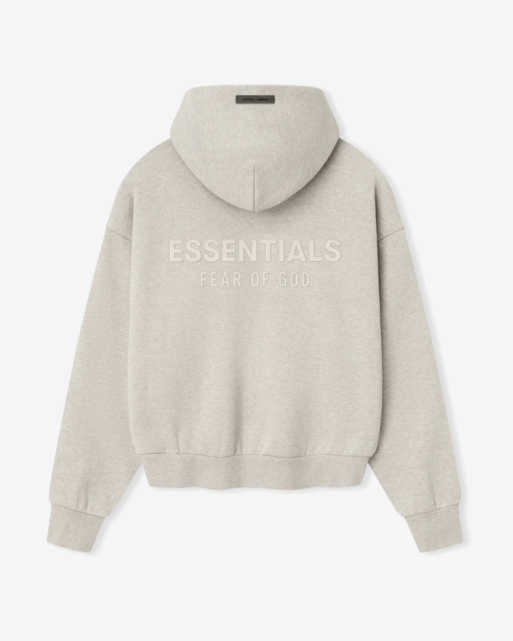 FOG ESSENTIALS SS25 CLASSIC HEATHER STONE HOODIE