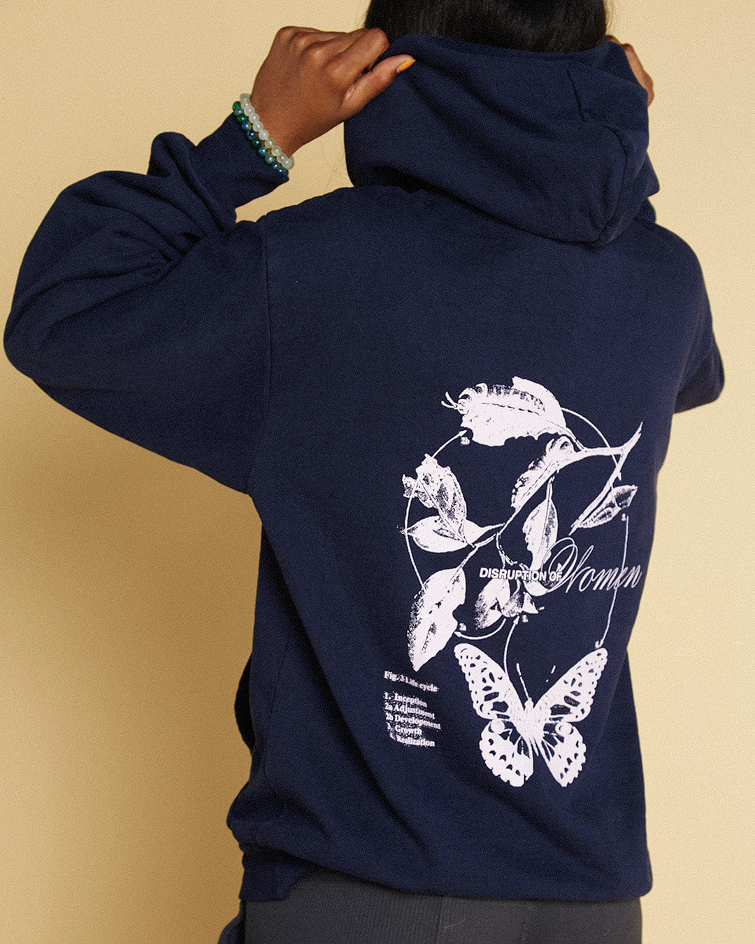 Sole Classics Disruption of Women Hoodie Navy