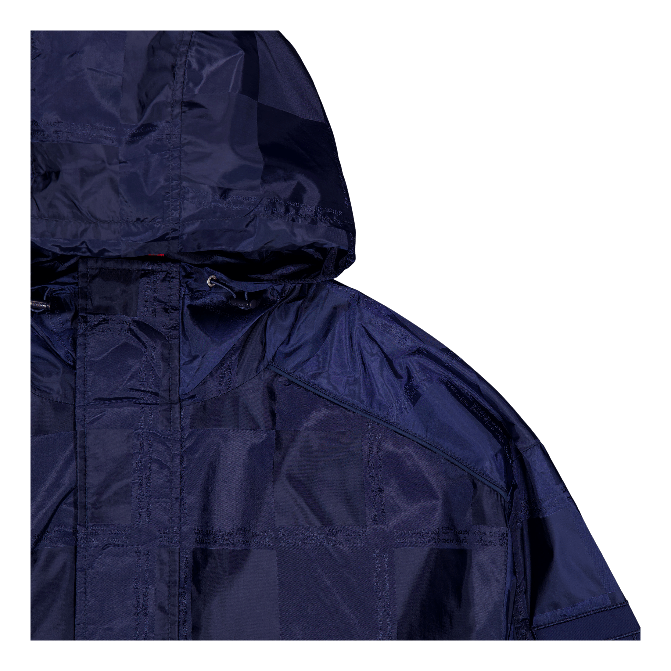 Tommy Jeans Tjcu Jaquard Chicago Popover Carbon Navy