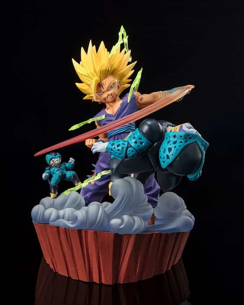 Bandai – Dragon Ball FiguartsZERO Extra Battle PVC Statue Marshall Super Saiyan 2 Son Gohan - Anger Exploding Into Power - 20 cm