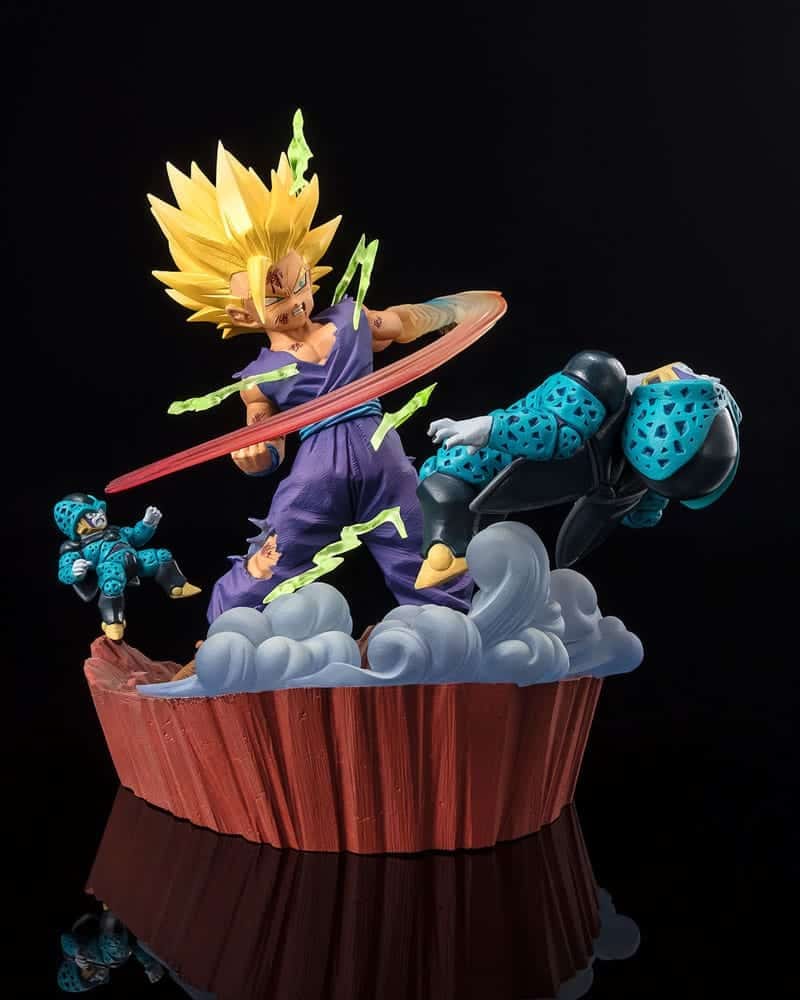 Bandai – Dragon Ball FiguartsZERO Extra Battle PVC Statue Marshall Super Saiyan 2 Son Gohan - Anger Exploding Into Power - 20 cm