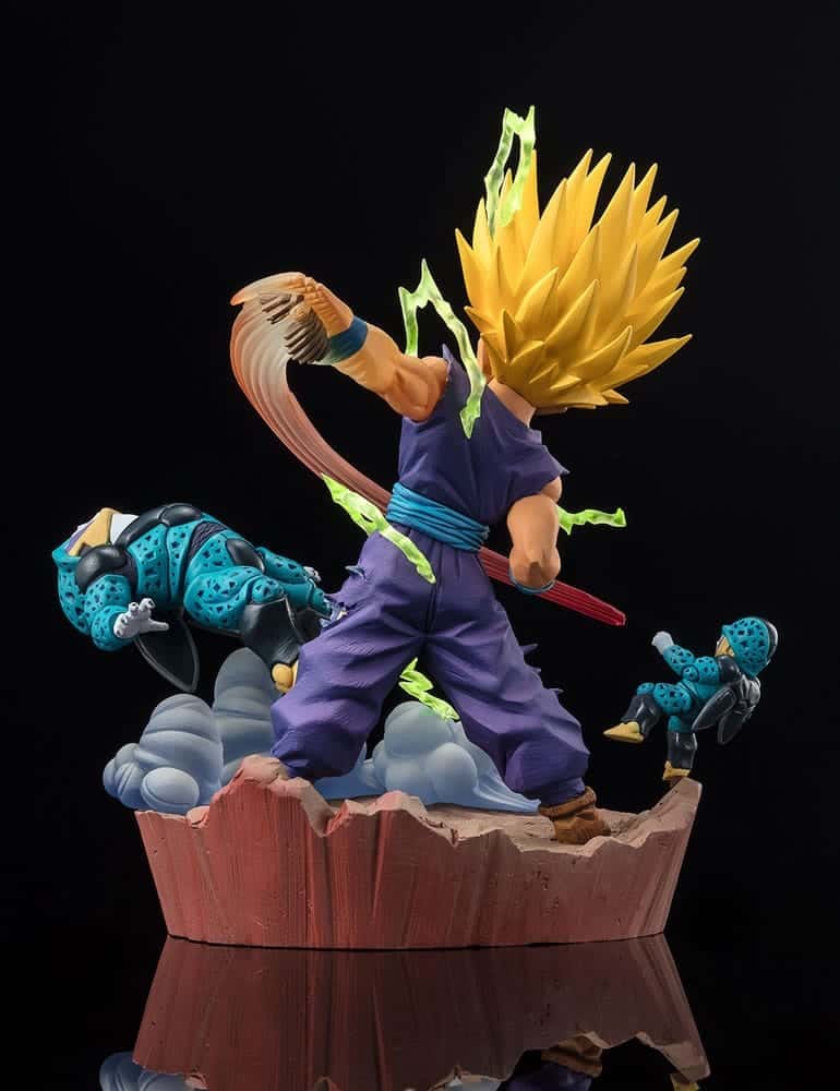 Bandai – Dragon Ball FiguartsZERO Extra Battle PVC Statue Marshall Super Saiyan 2 Son Gohan - Anger Exploding Into Power - 20 cm