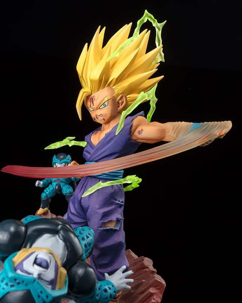 Bandai – Dragon Ball FiguartsZERO Extra Battle PVC Statue Marshall Super Saiyan 2 Son Gohan - Anger Exploding Into Power - 20 cm