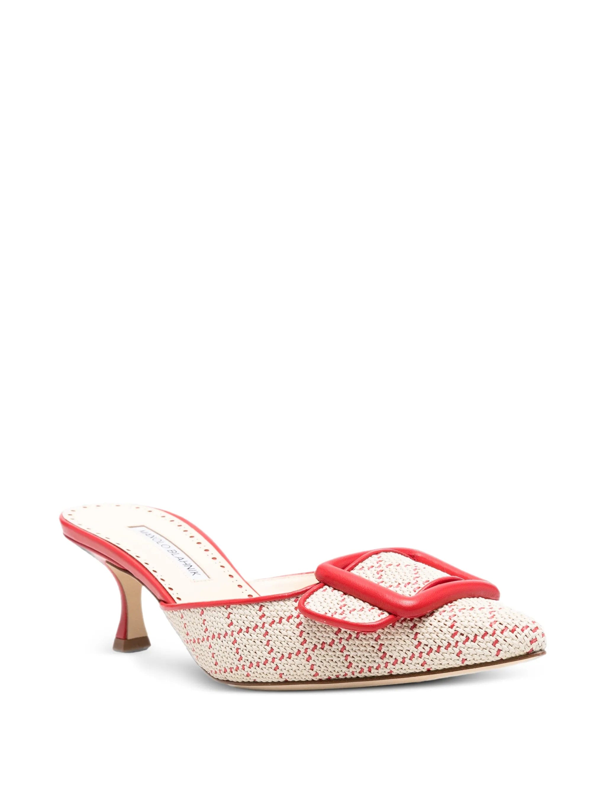 Manolo Blahnik Maysalebi buckle - embellishment mules