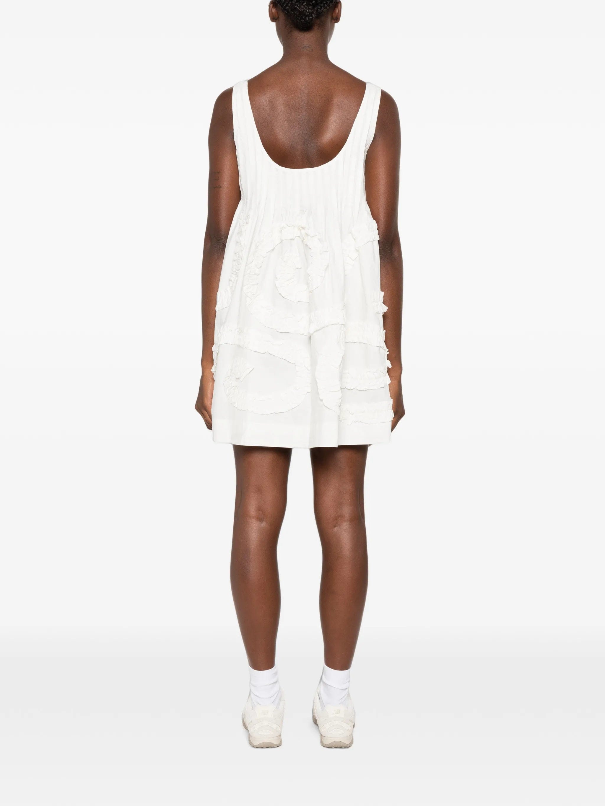 Damson Madder Stella ruffle - trimmed mini dress