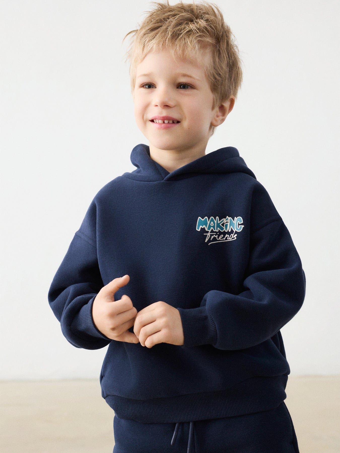 Mayoral Kids' Graphic Sweatshirt Blue