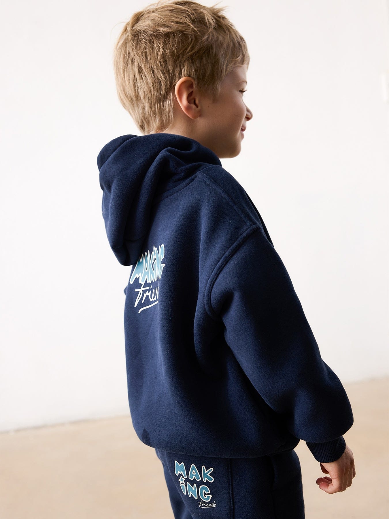 Mayoral Kids' Graphic Sweatshirt Blue