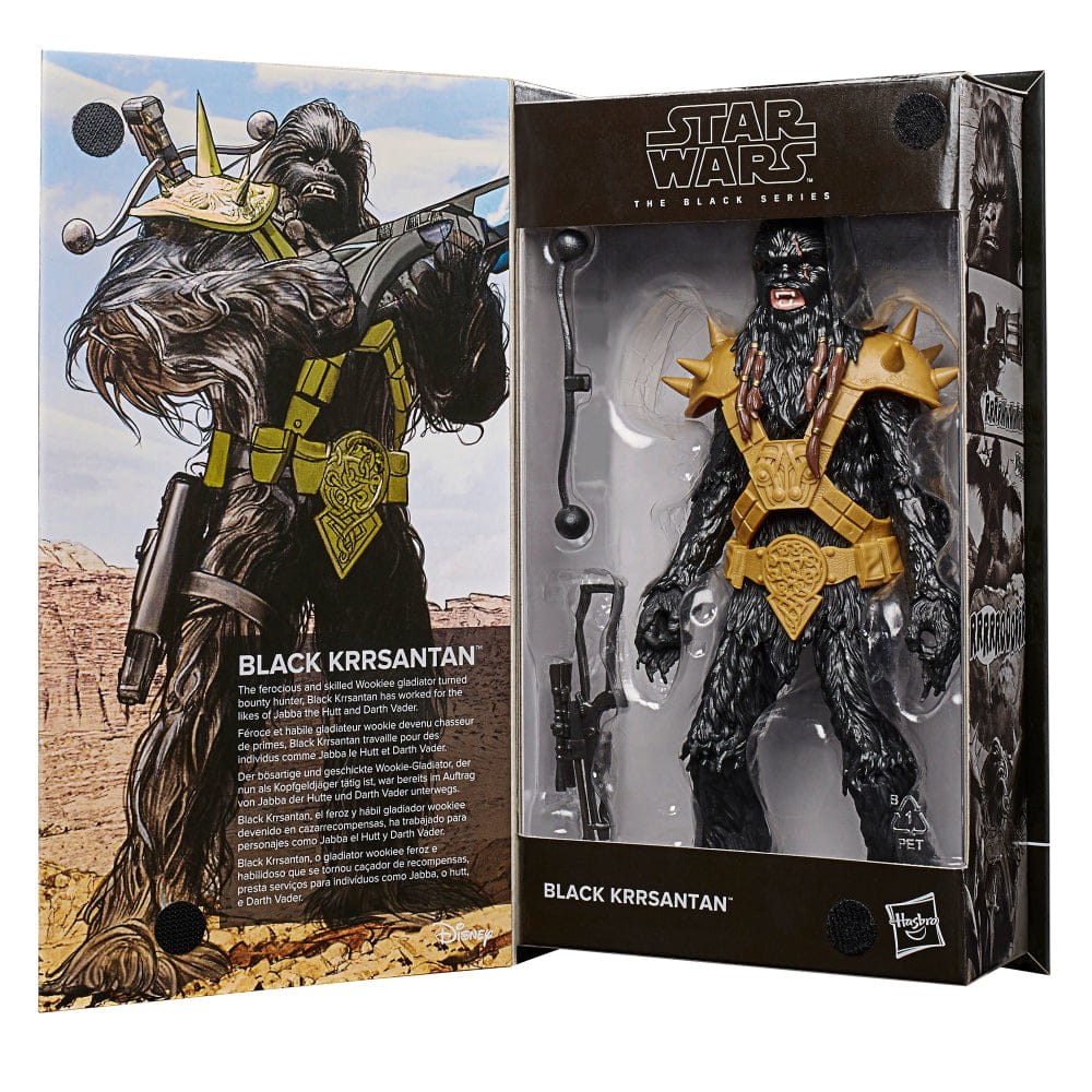 Hasbro Toys Star Wars Black Series Black Krrsantan Comic Ver Action Figure