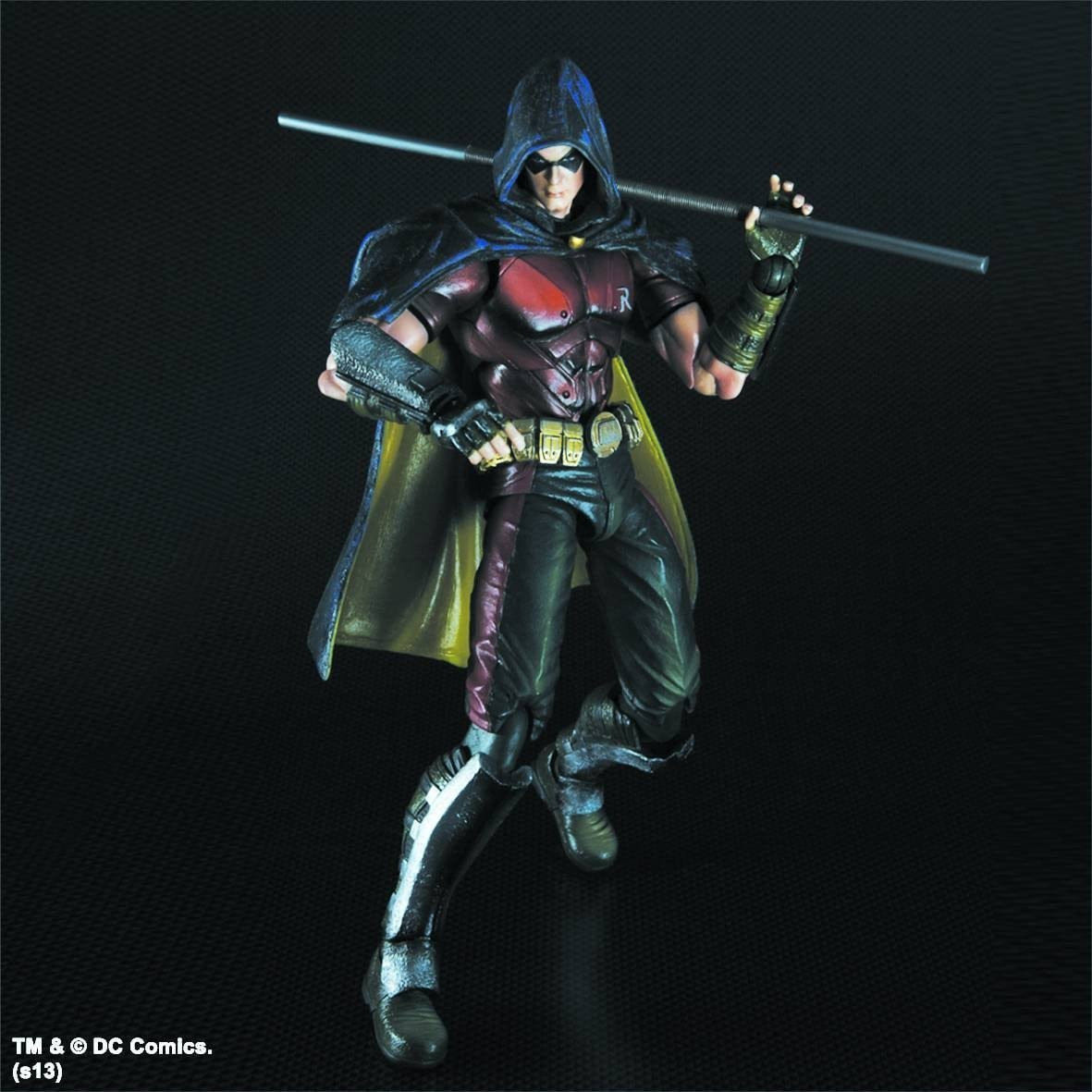 Square Enix Batman Arkham City Robin Play Arts Kai Action Figure